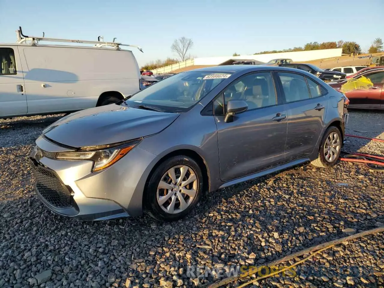 1 fotografías del automóvil dañado JTDEPMAE5MJ125160 TOYOTA COROLLA 2021