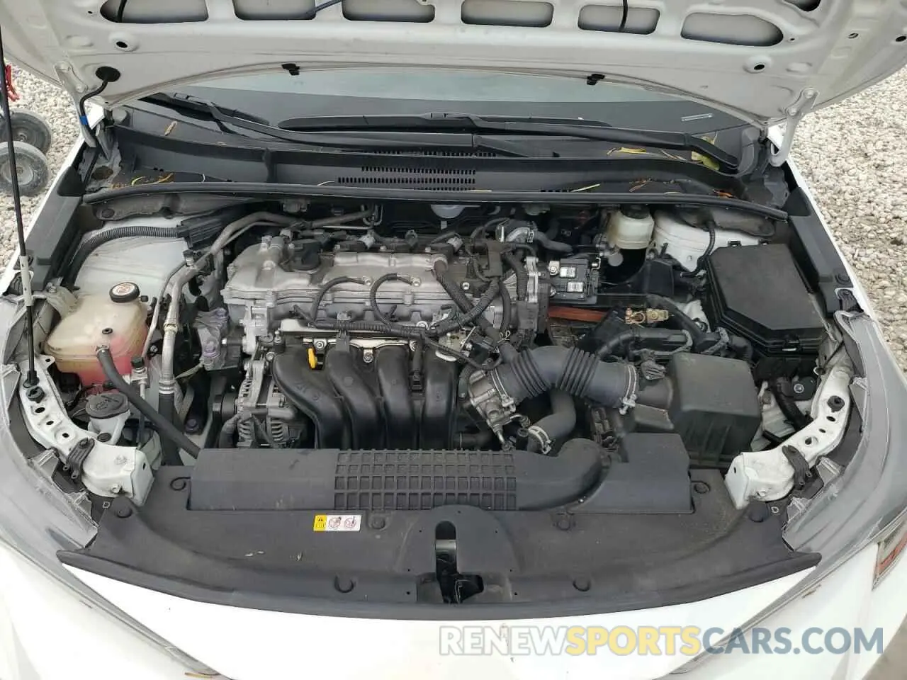 11 fotografías del automóvil dañado JTDEPMAE5MJ128107 TOYOTA COROLLA 2021