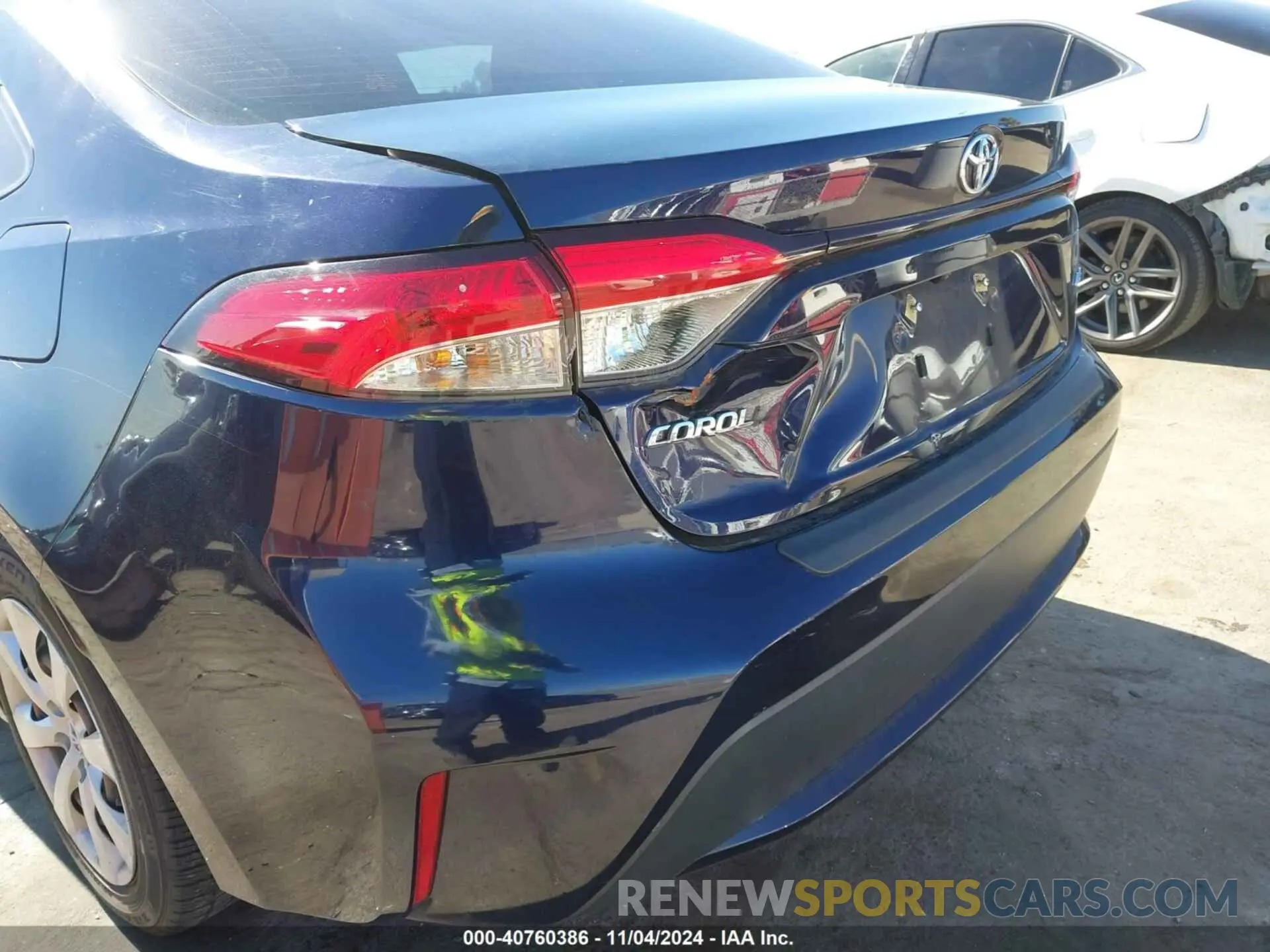 17 fotografías del automóvil dañado JTDEPMAE5MJ136711 TOYOTA COROLLA 2021