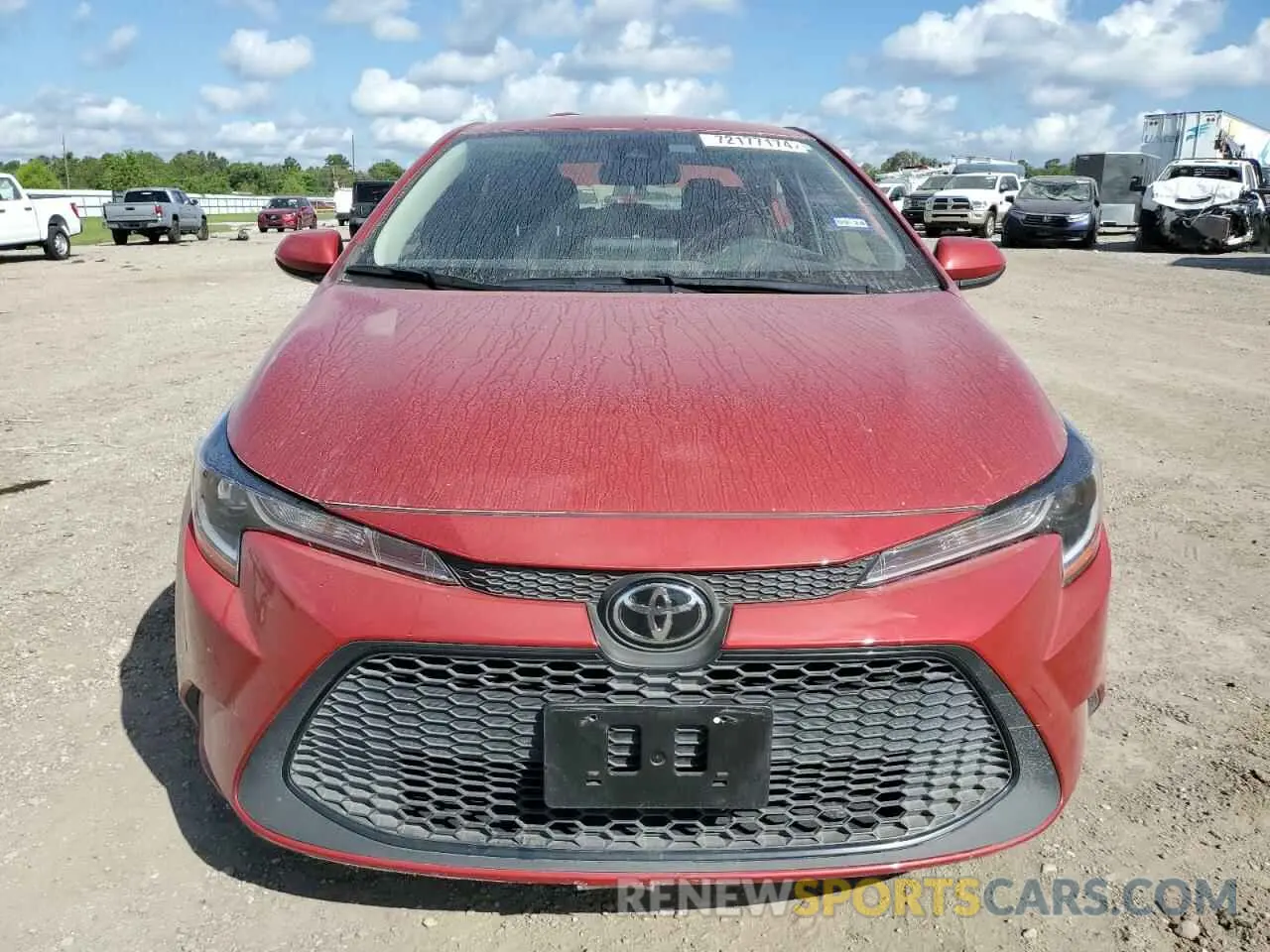 5 fotografías del automóvil dañado JTDEPMAE5MJ138443 TOYOTA COROLLA 2021