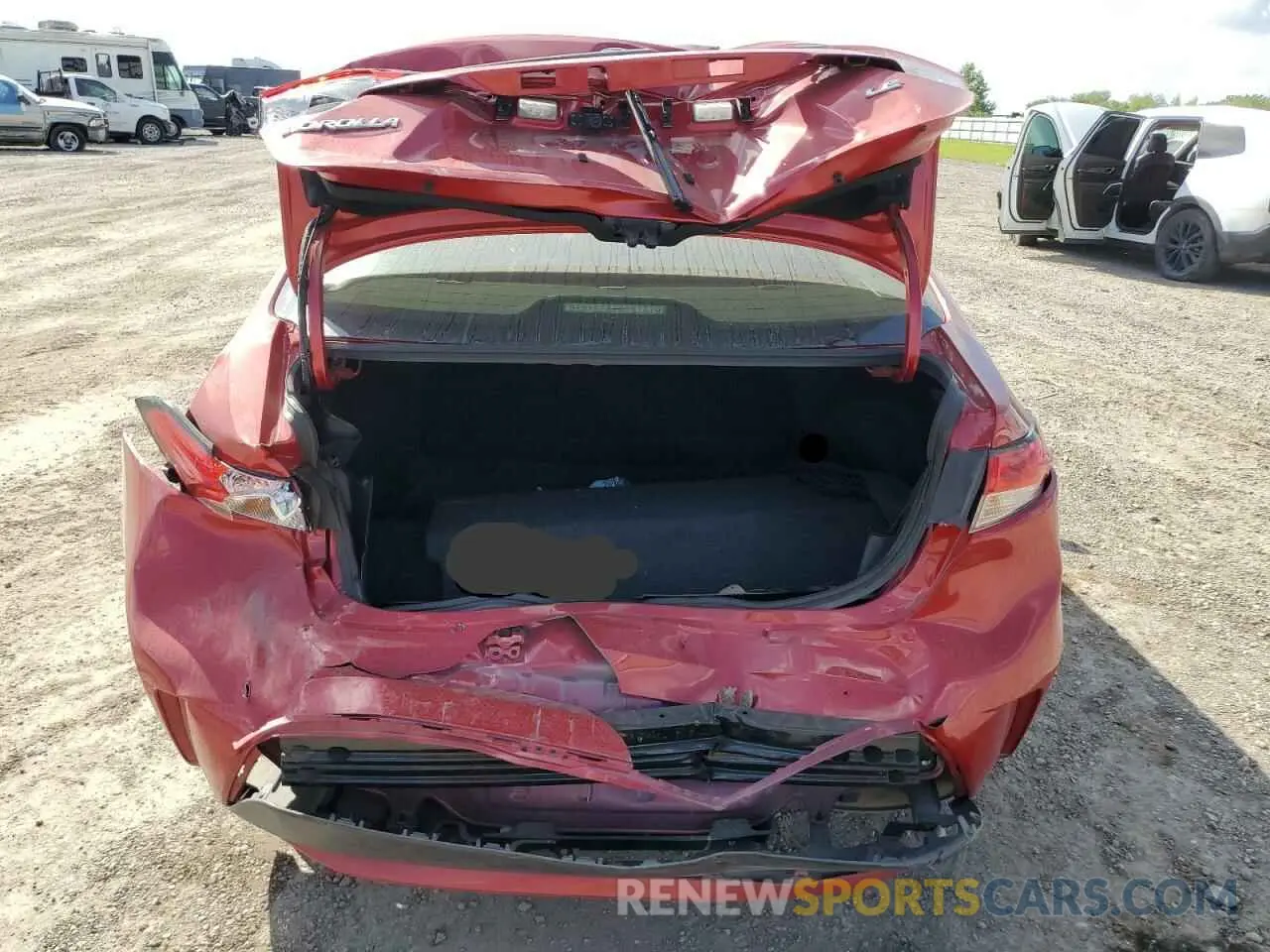 6 fotografías del automóvil dañado JTDEPMAE5MJ138443 TOYOTA COROLLA 2021