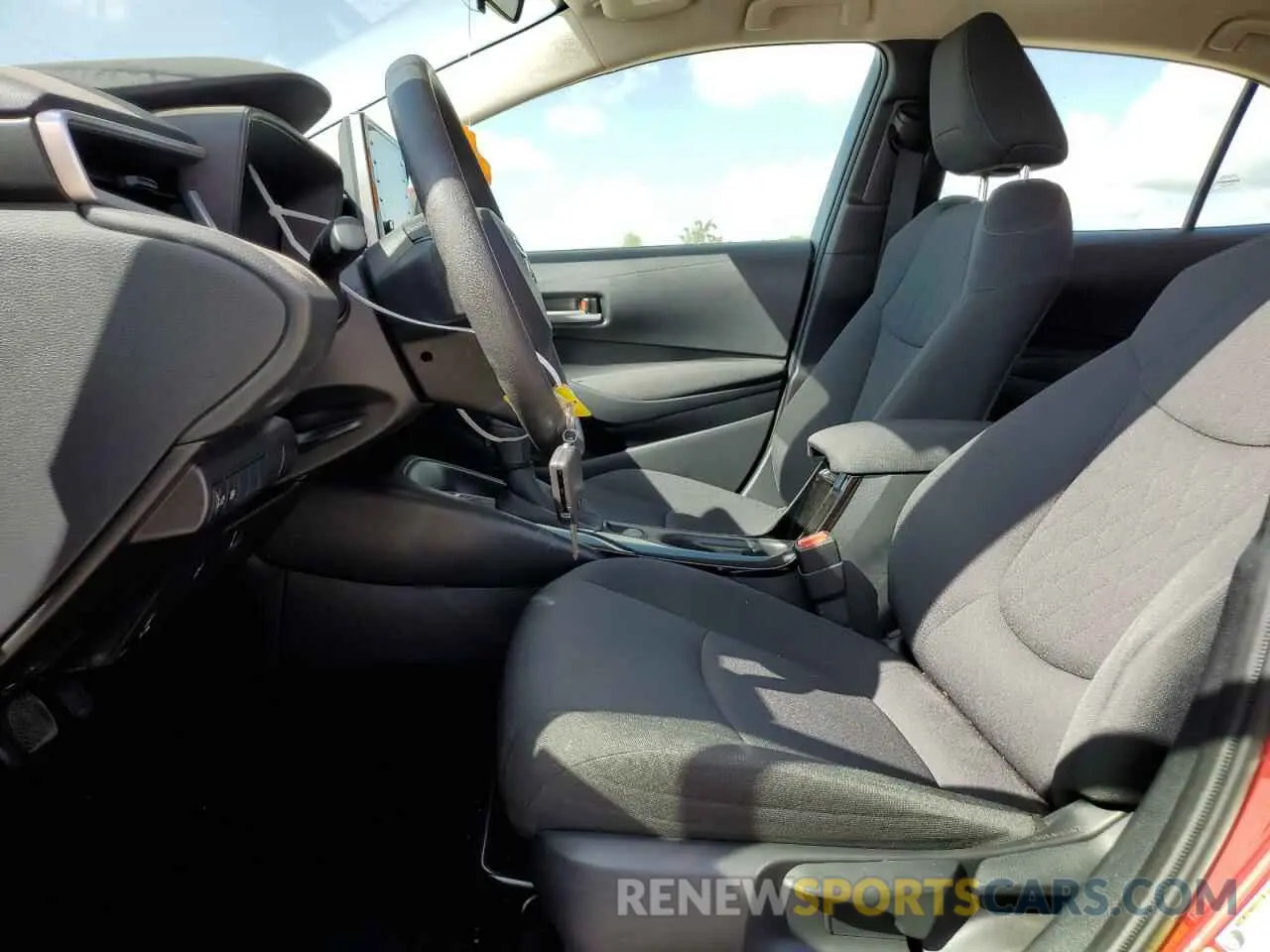 7 fotografías del automóvil dañado JTDEPMAE5MJ138443 TOYOTA COROLLA 2021