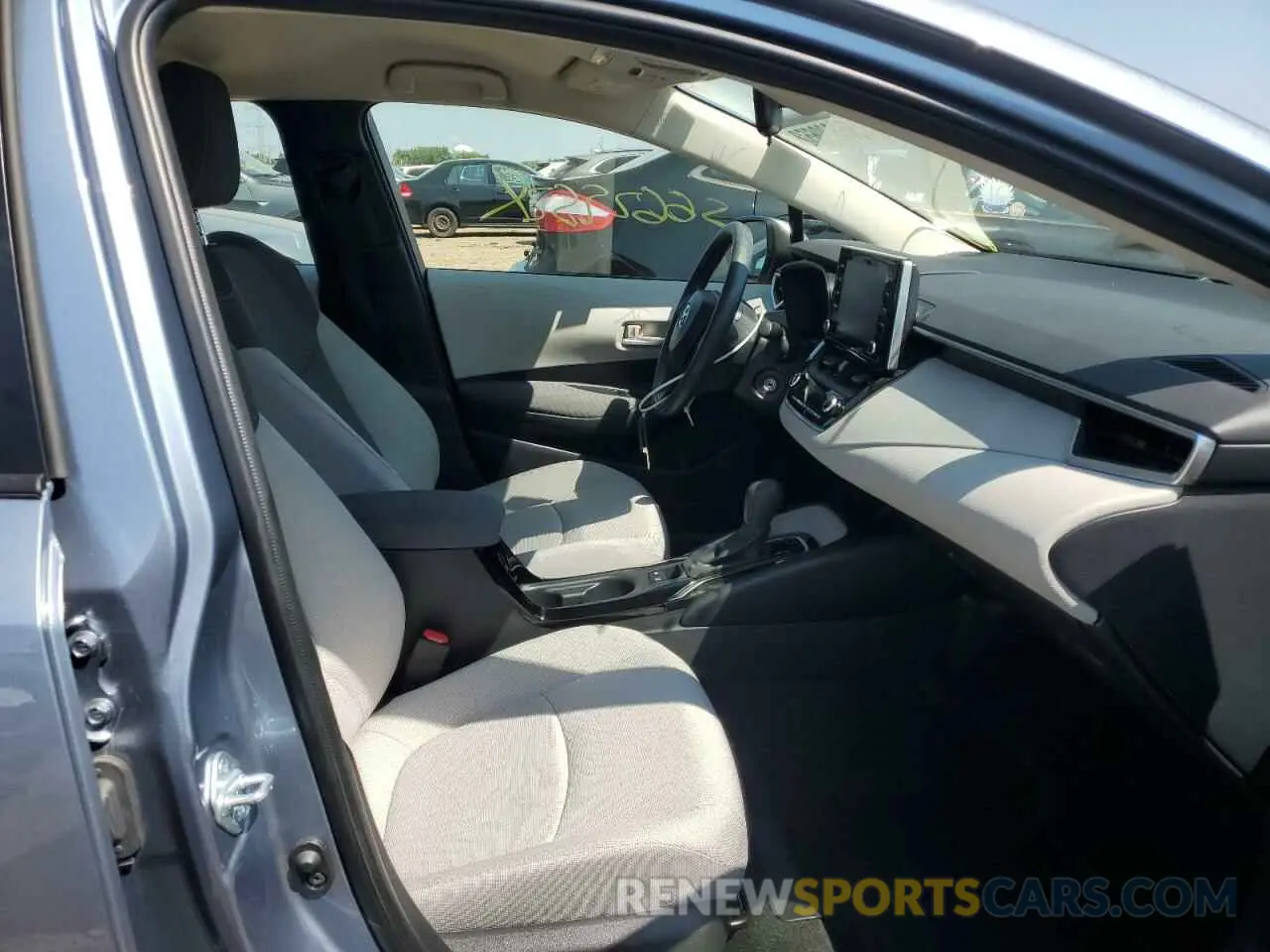 5 fotografías del automóvil dañado JTDEPMAE5MJ151029 TOYOTA COROLLA 2021