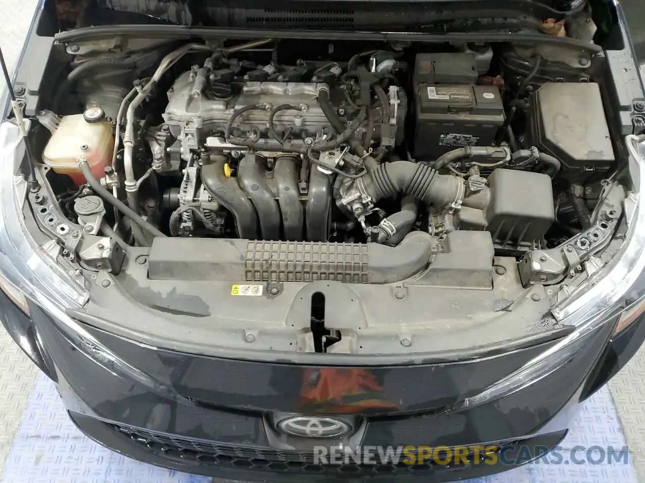 11 fotografías del automóvil dañado JTDEPMAE5MJ151838 TOYOTA COROLLA 2021