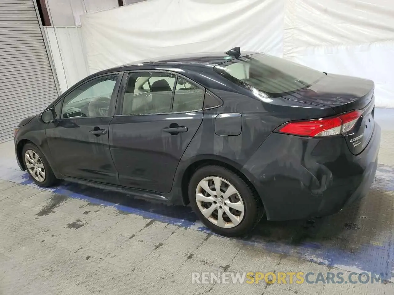 2 fotografías del automóvil dañado JTDEPMAE5MJ151838 TOYOTA COROLLA 2021
