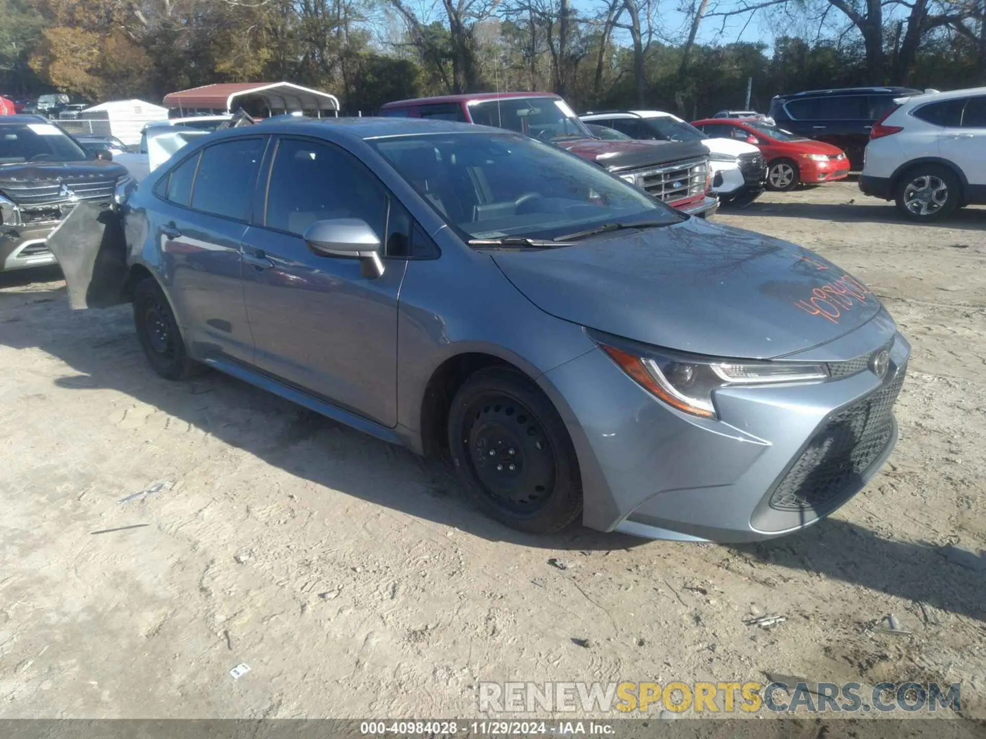 1 fotografías del automóvil dañado JTDEPMAE5MJ153444 TOYOTA COROLLA 2021