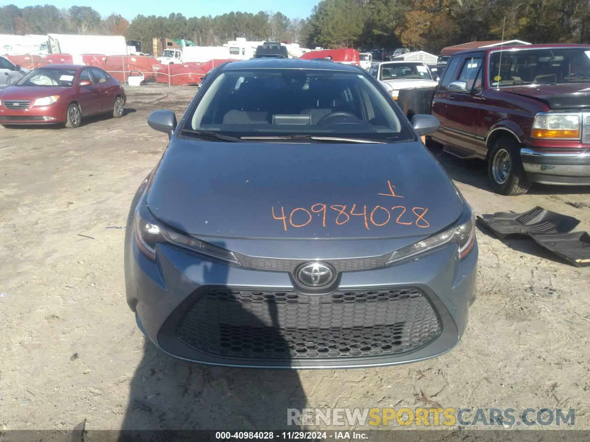12 fotografías del automóvil dañado JTDEPMAE5MJ153444 TOYOTA COROLLA 2021