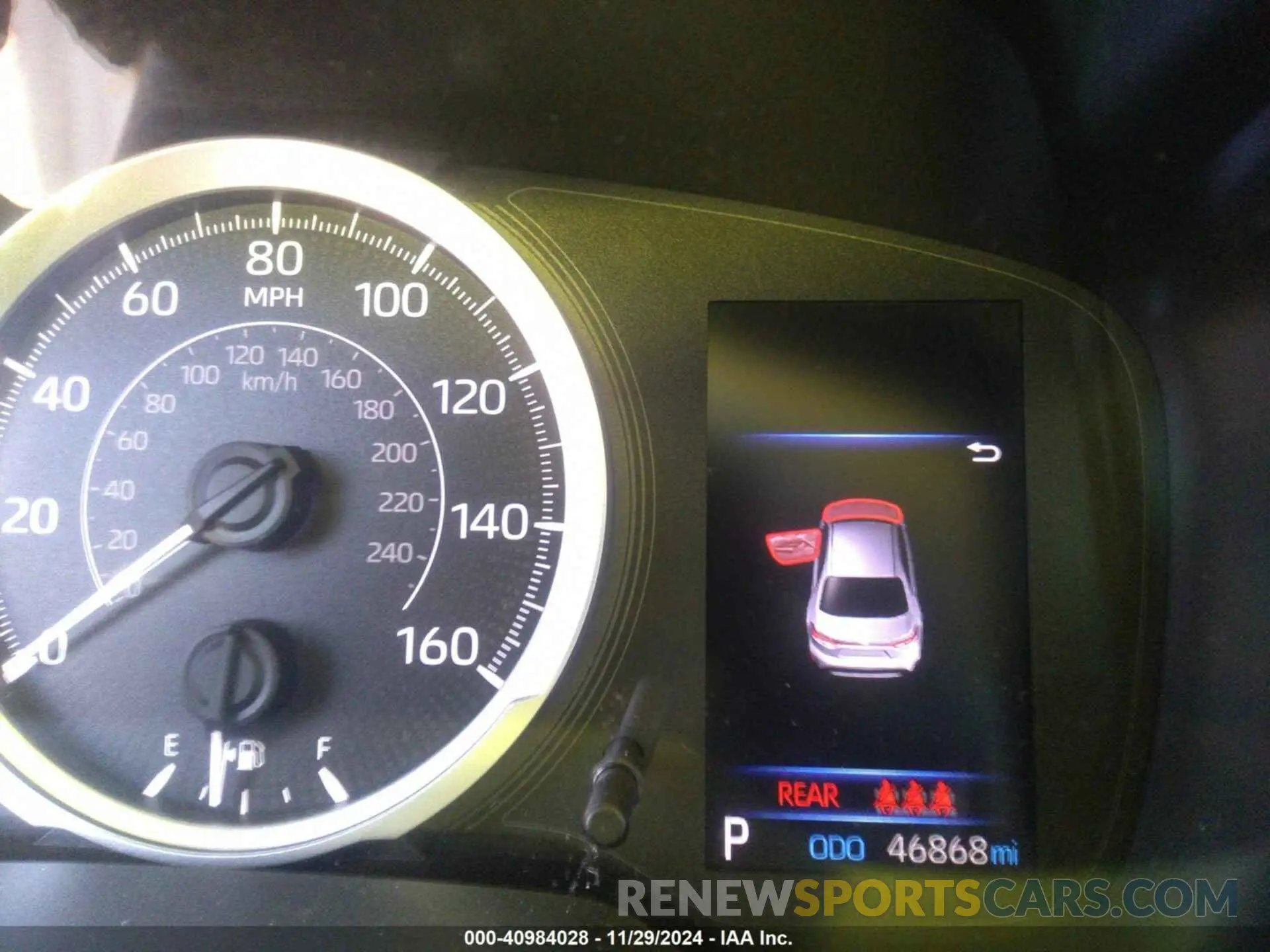 15 fotografías del automóvil dañado JTDEPMAE5MJ153444 TOYOTA COROLLA 2021