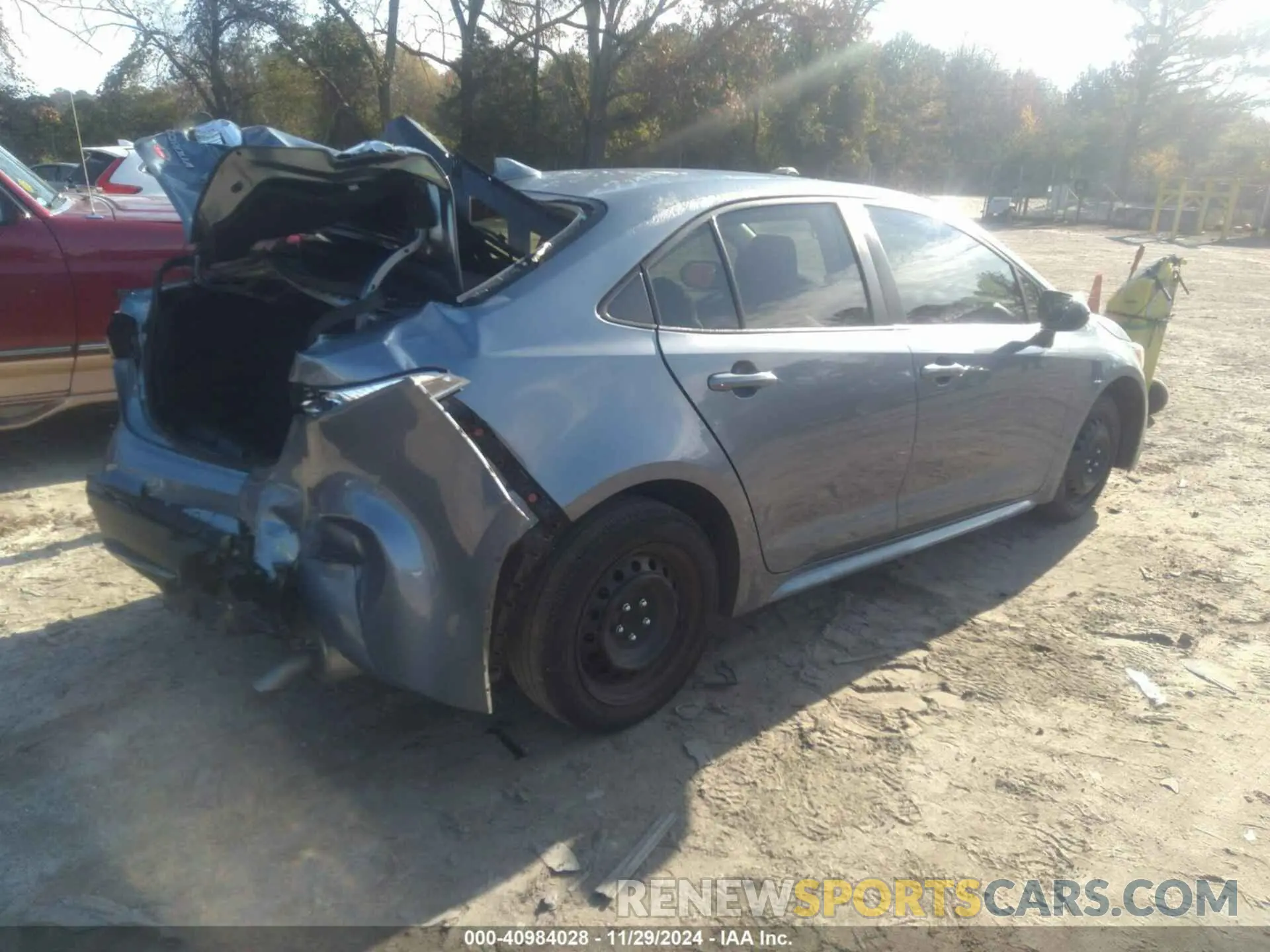 4 fotografías del automóvil dañado JTDEPMAE5MJ153444 TOYOTA COROLLA 2021