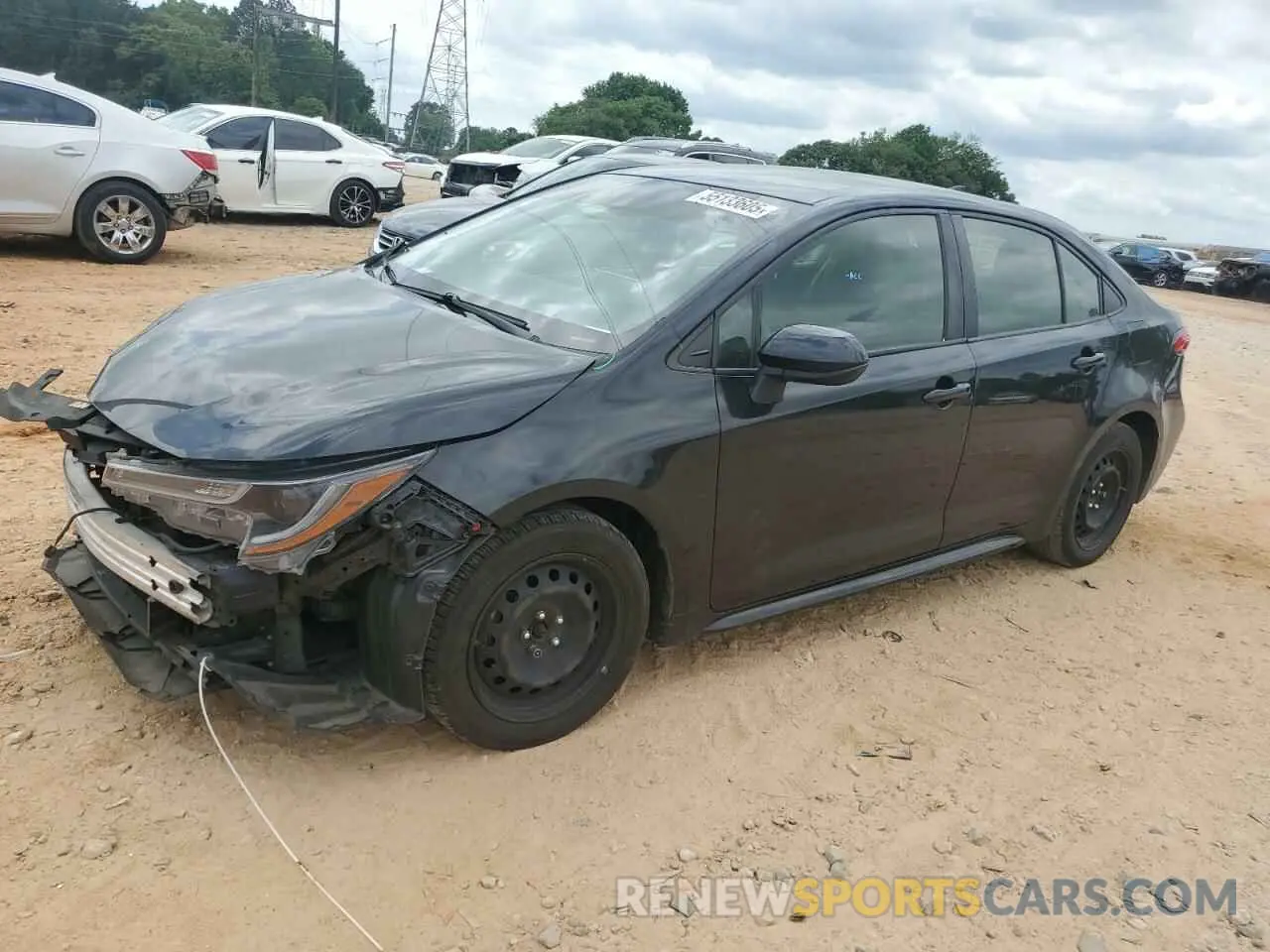 1 fotografías del automóvil dañado JTDEPMAE5MJ154190 TOYOTA COROLLA 2021