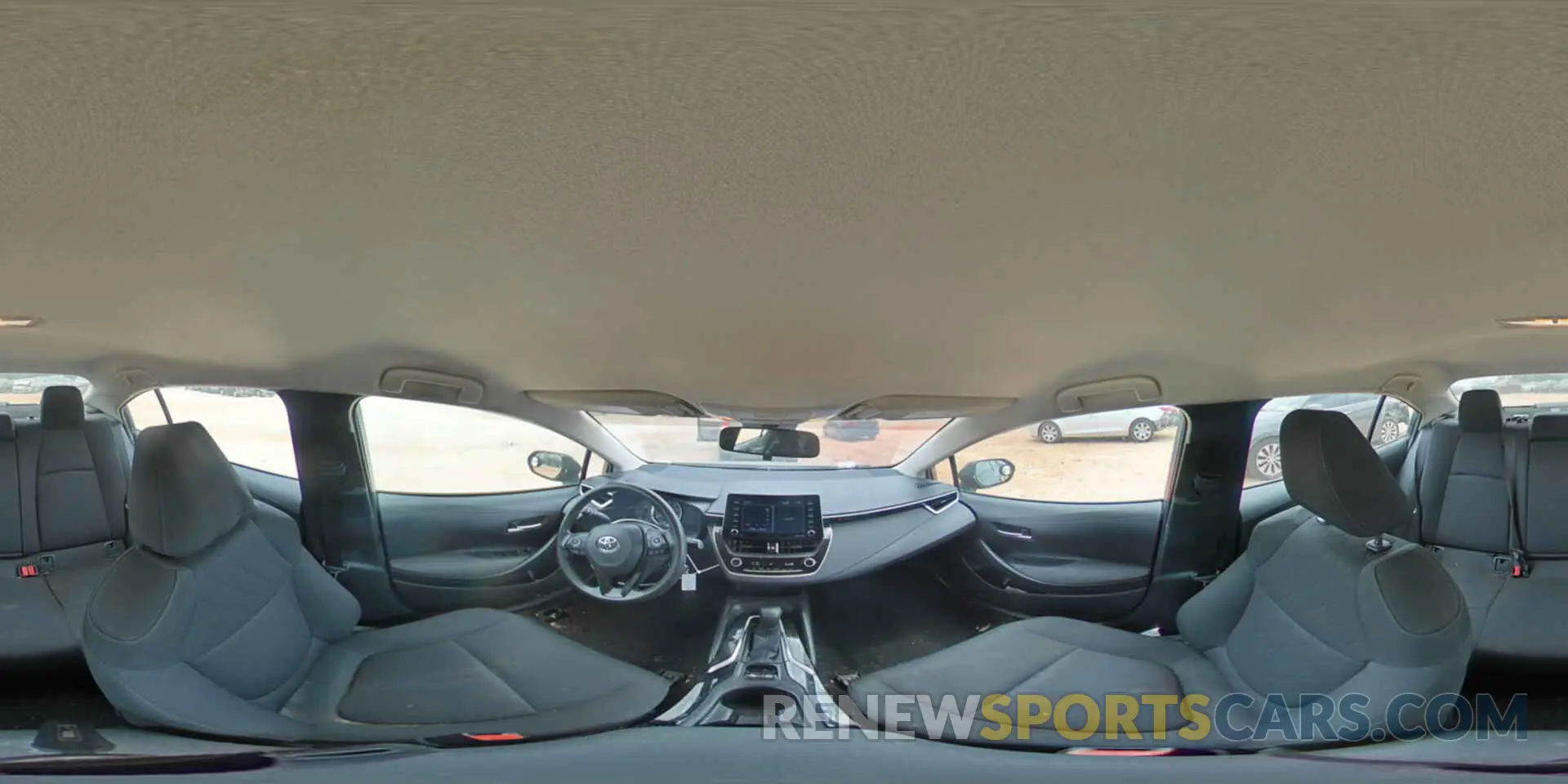 14 fotografías del automóvil dañado JTDEPMAE5MJ154190 TOYOTA COROLLA 2021