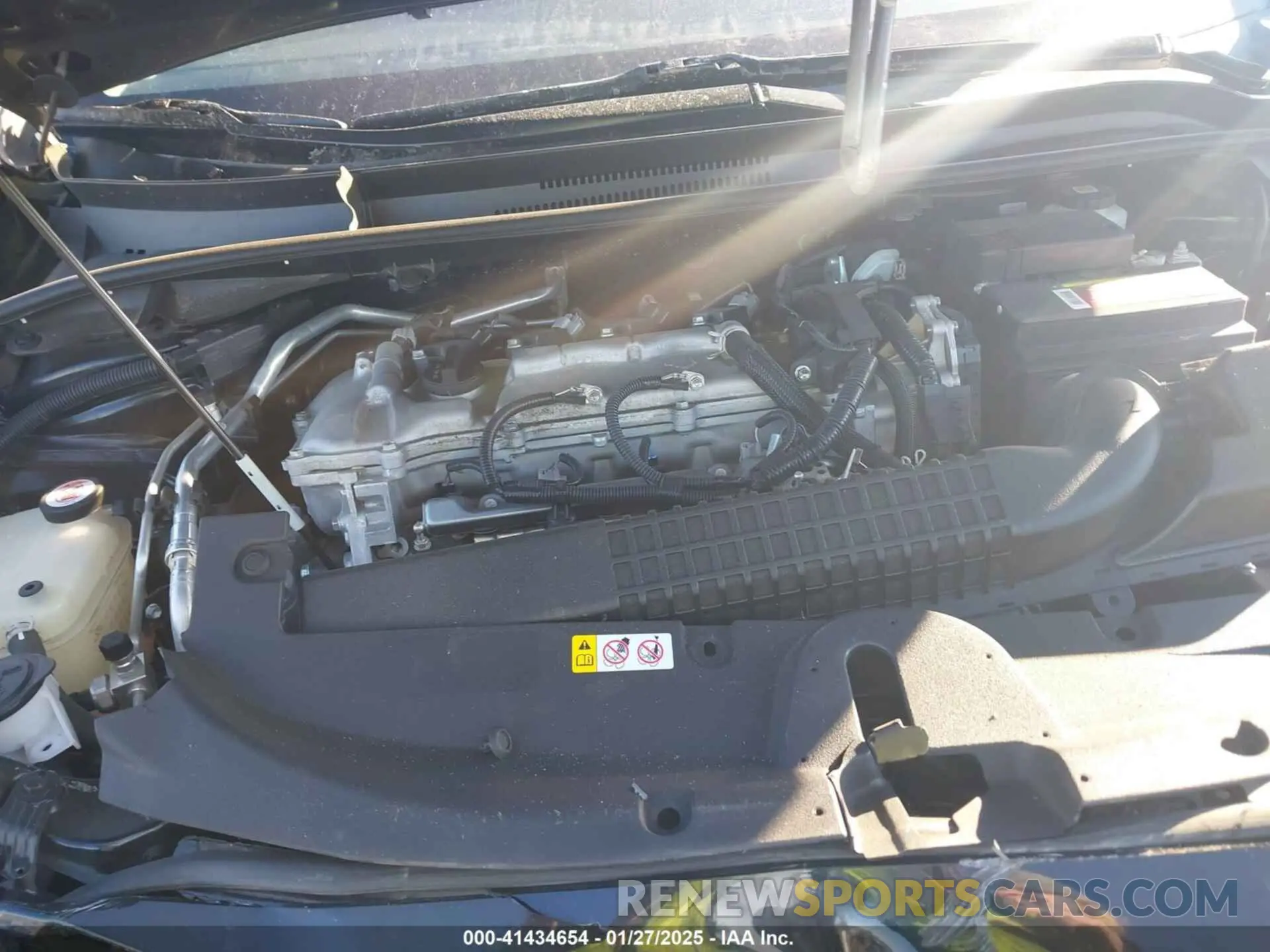 10 fotografías del automóvil dañado JTDEPMAE5MJ155601 TOYOTA COROLLA 2021