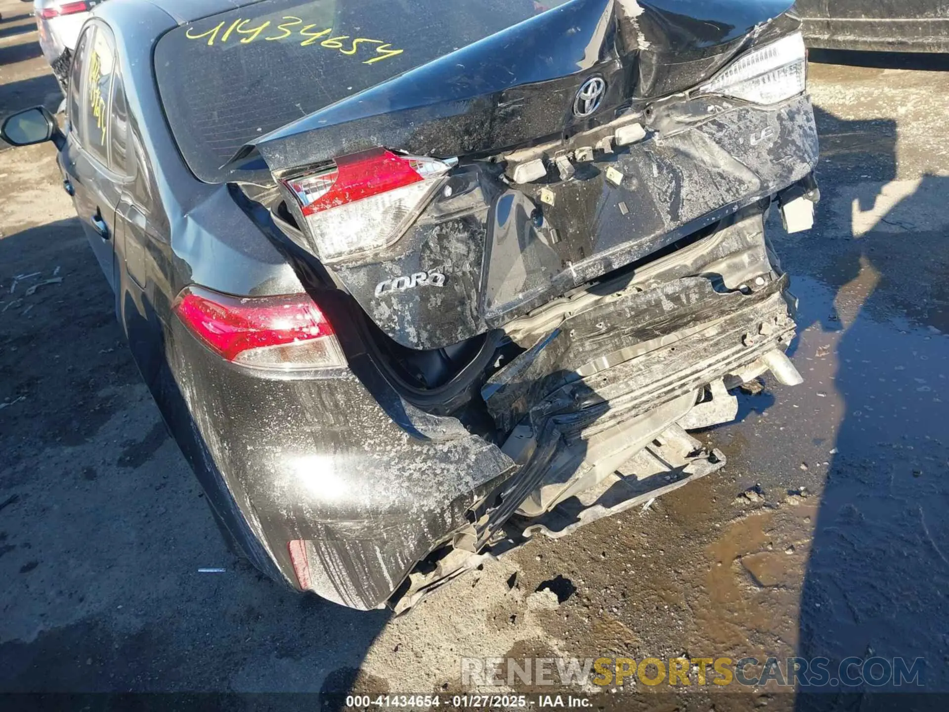 6 fotografías del automóvil dañado JTDEPMAE5MJ155601 TOYOTA COROLLA 2021
