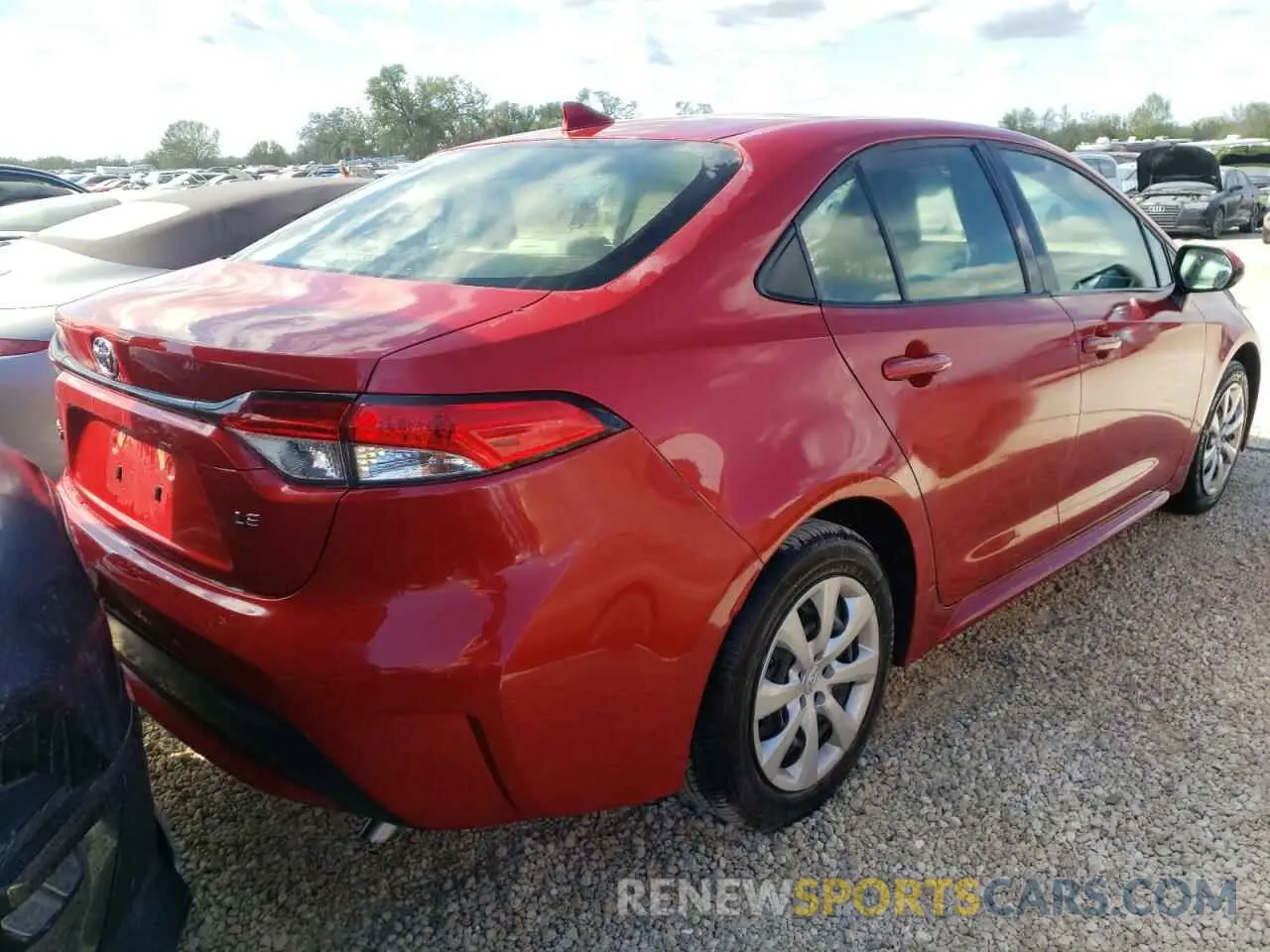 4 fotografías del automóvil dañado JTDEPMAE5MJ170938 TOYOTA COROLLA 2021