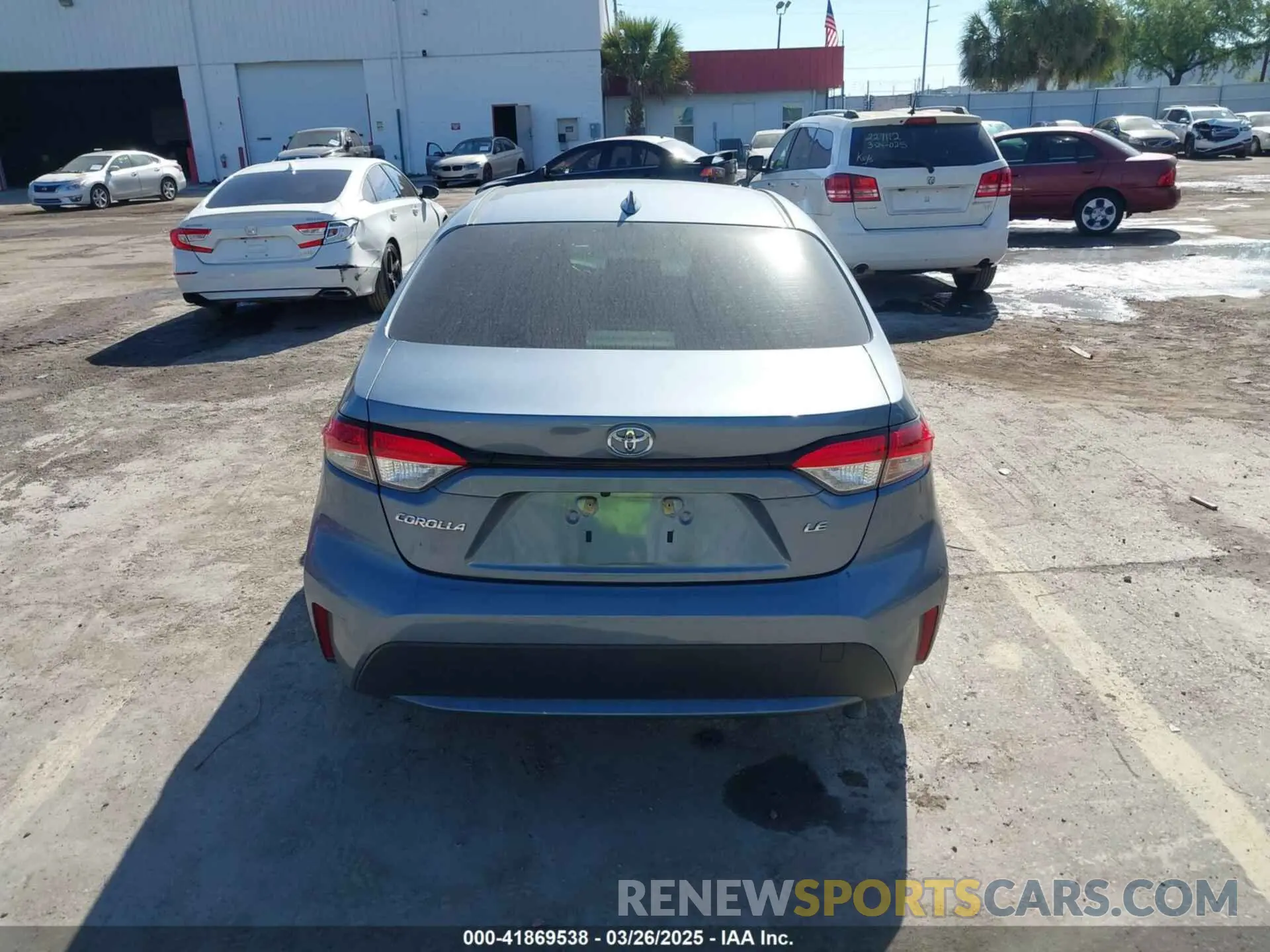 16 fotografías del automóvil dañado JTDEPMAE5MJ177582 TOYOTA COROLLA 2021