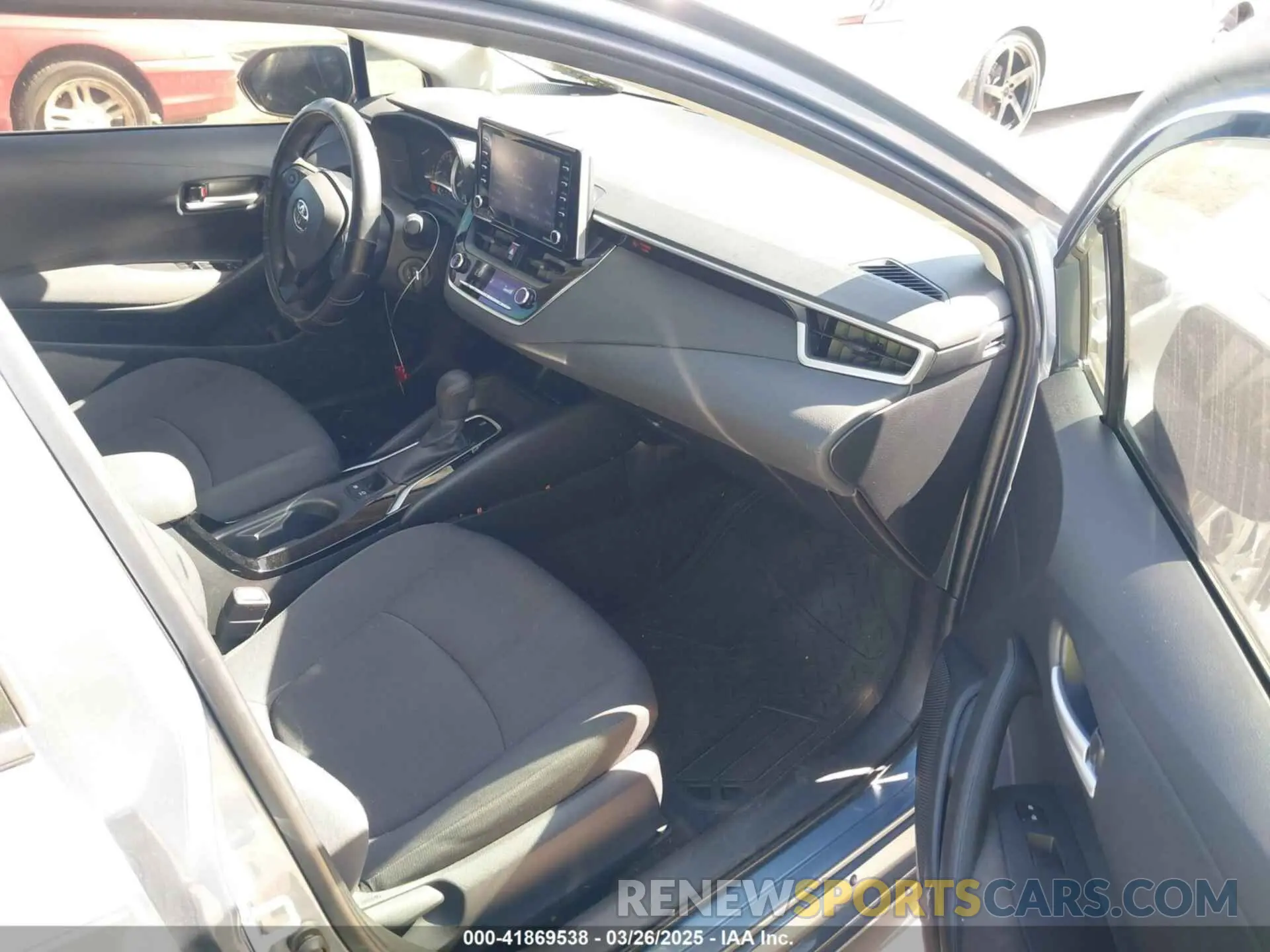 5 fotografías del automóvil dañado JTDEPMAE5MJ177582 TOYOTA COROLLA 2021