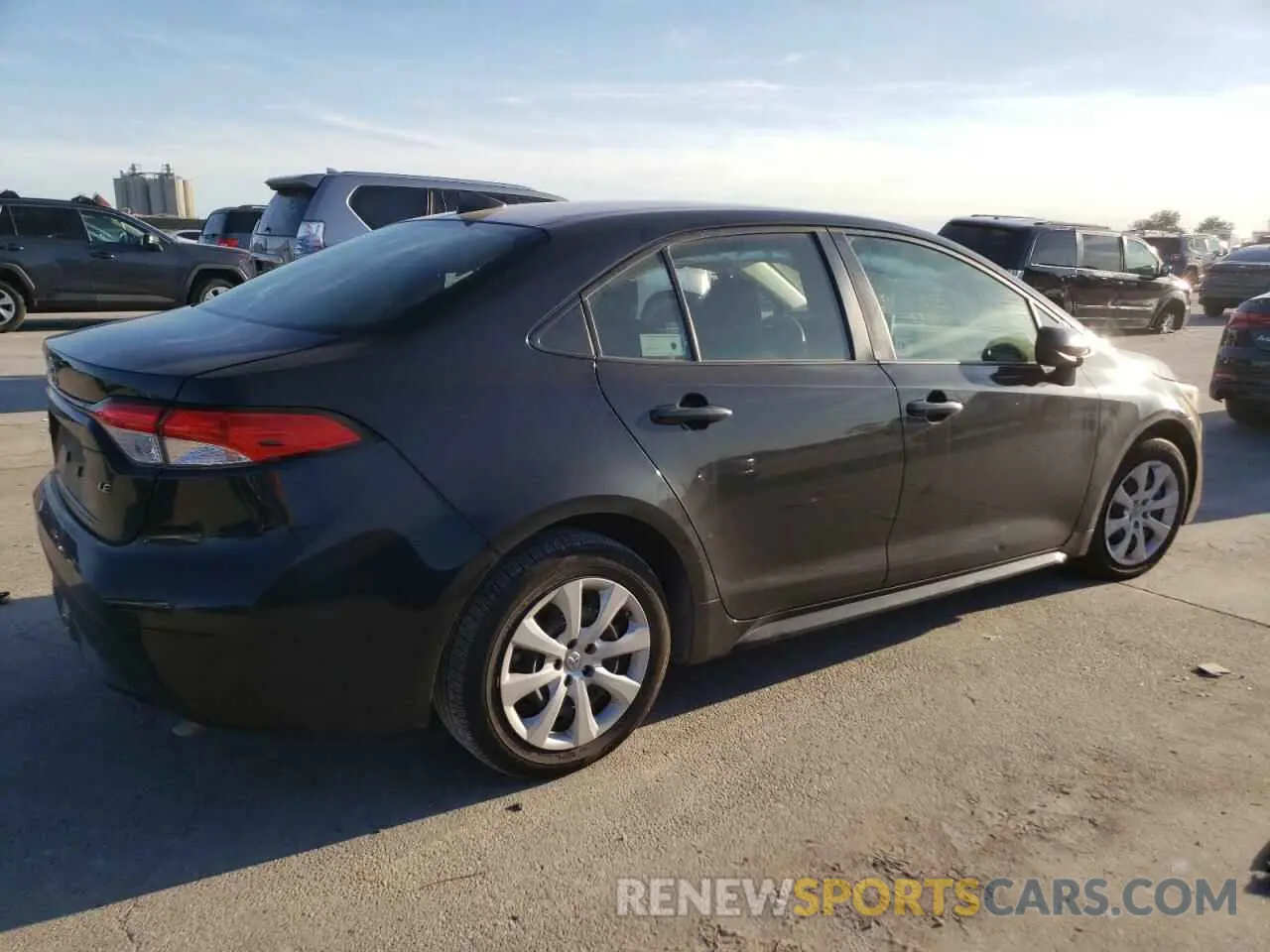3 fotografías del automóvil dañado JTDEPMAE5MJ178828 TOYOTA COROLLA 2021