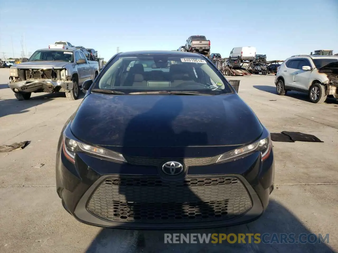 5 fotografías del automóvil dañado JTDEPMAE5MJ178828 TOYOTA COROLLA 2021