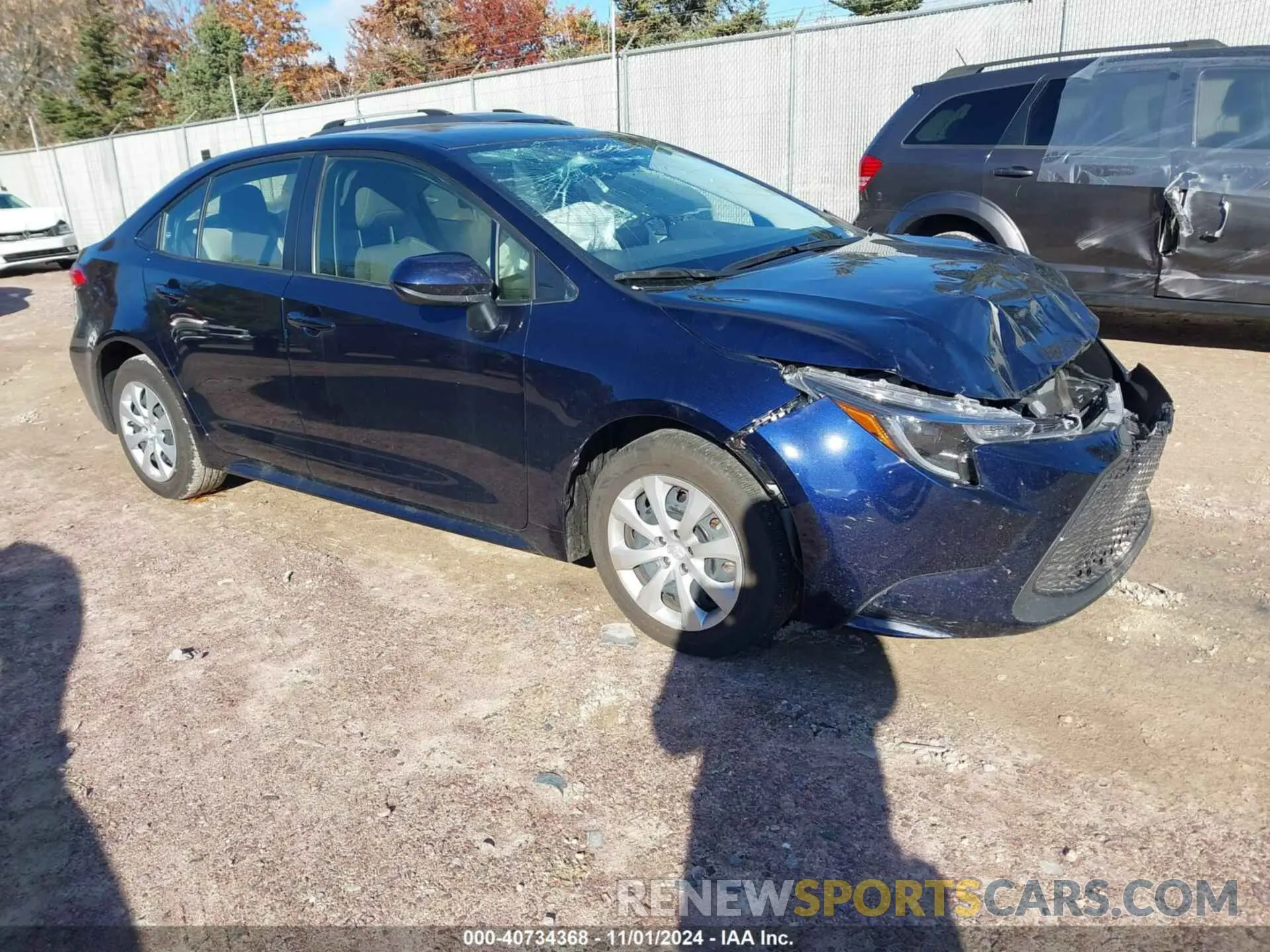 1 fotografías del automóvil dañado JTDEPMAE5MJ181566 TOYOTA COROLLA 2021