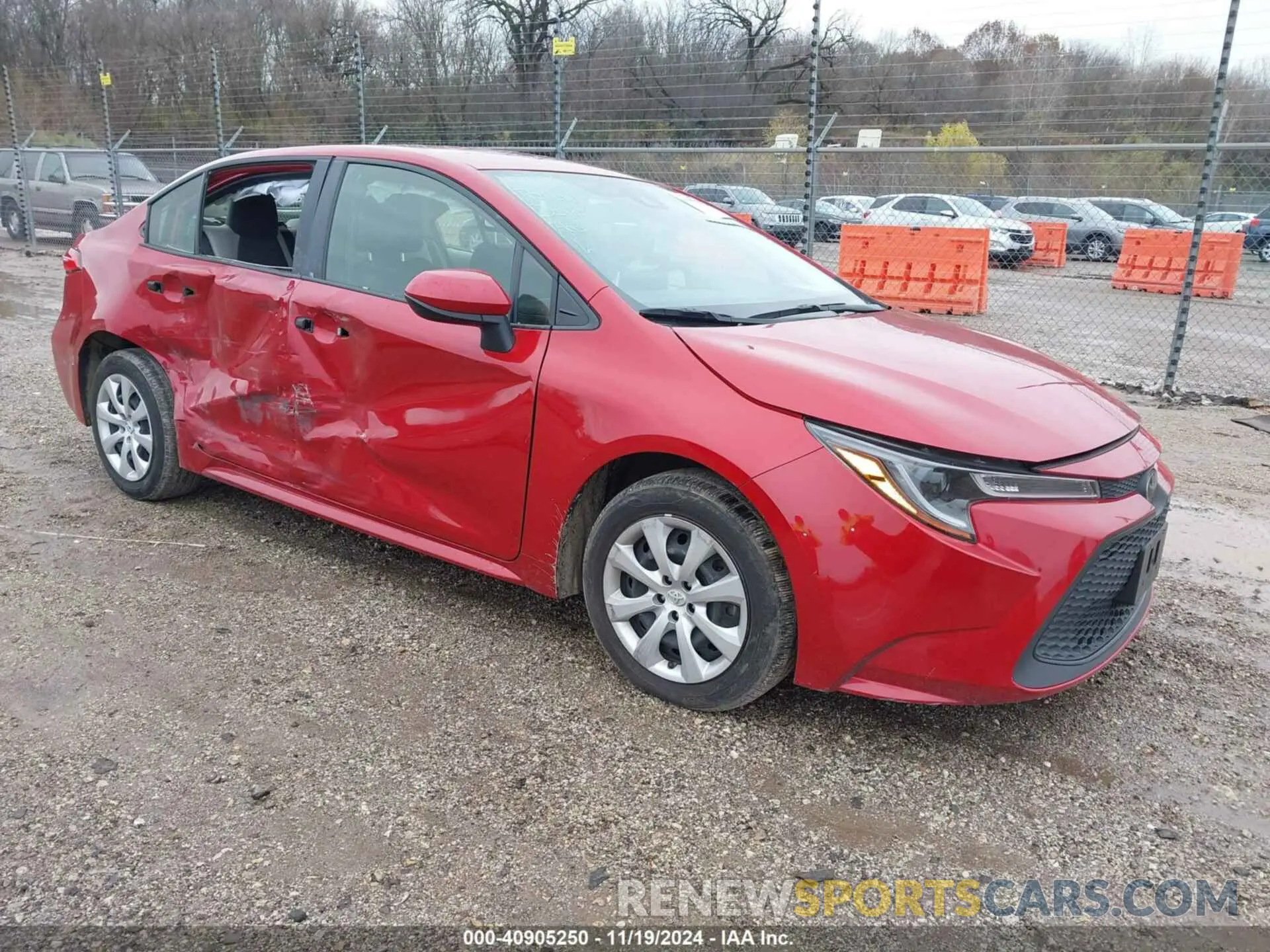 1 fotografías del automóvil dañado JTDEPMAE6MJ117441 TOYOTA COROLLA 2021