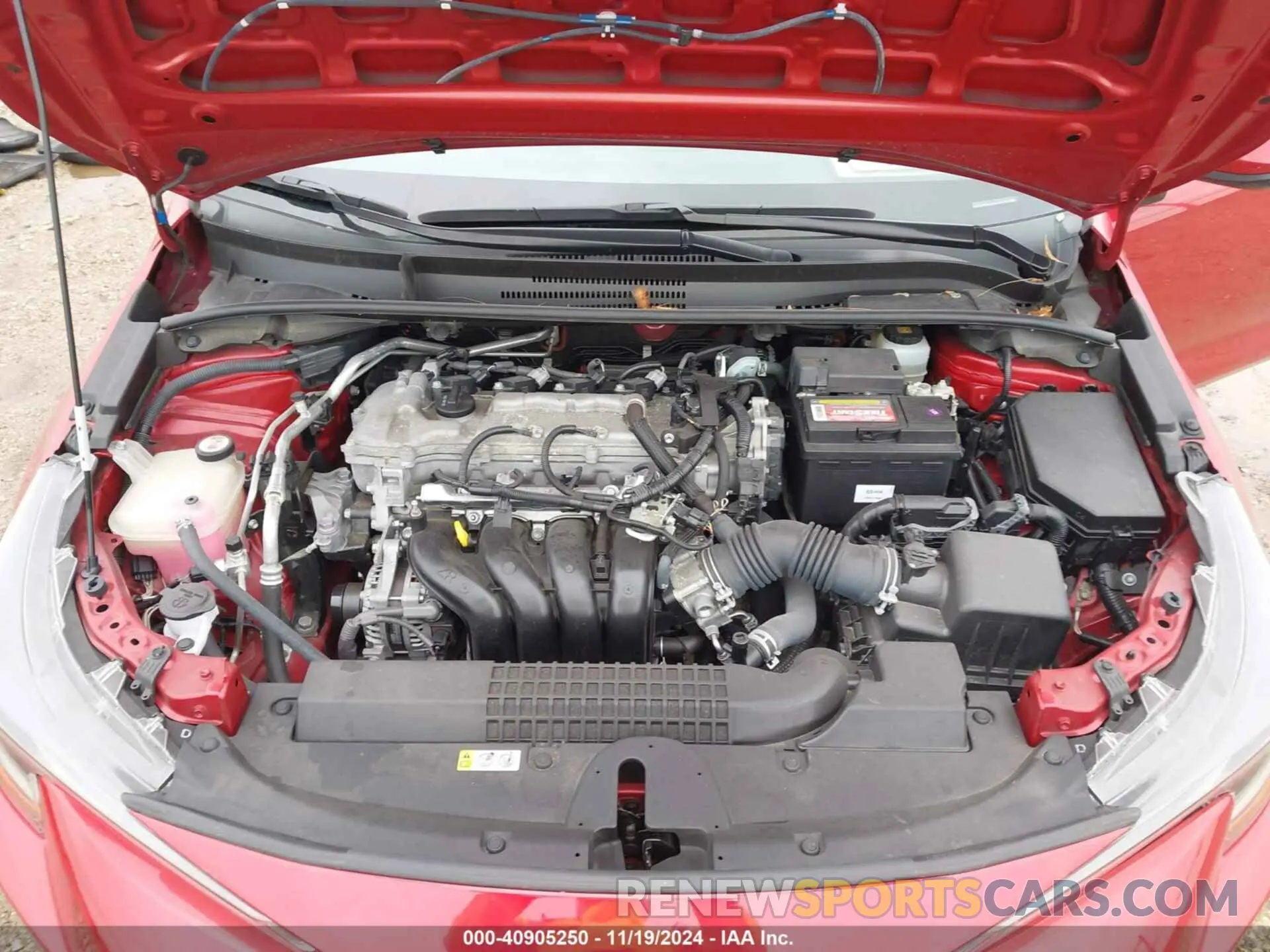 10 fotografías del automóvil dañado JTDEPMAE6MJ117441 TOYOTA COROLLA 2021
