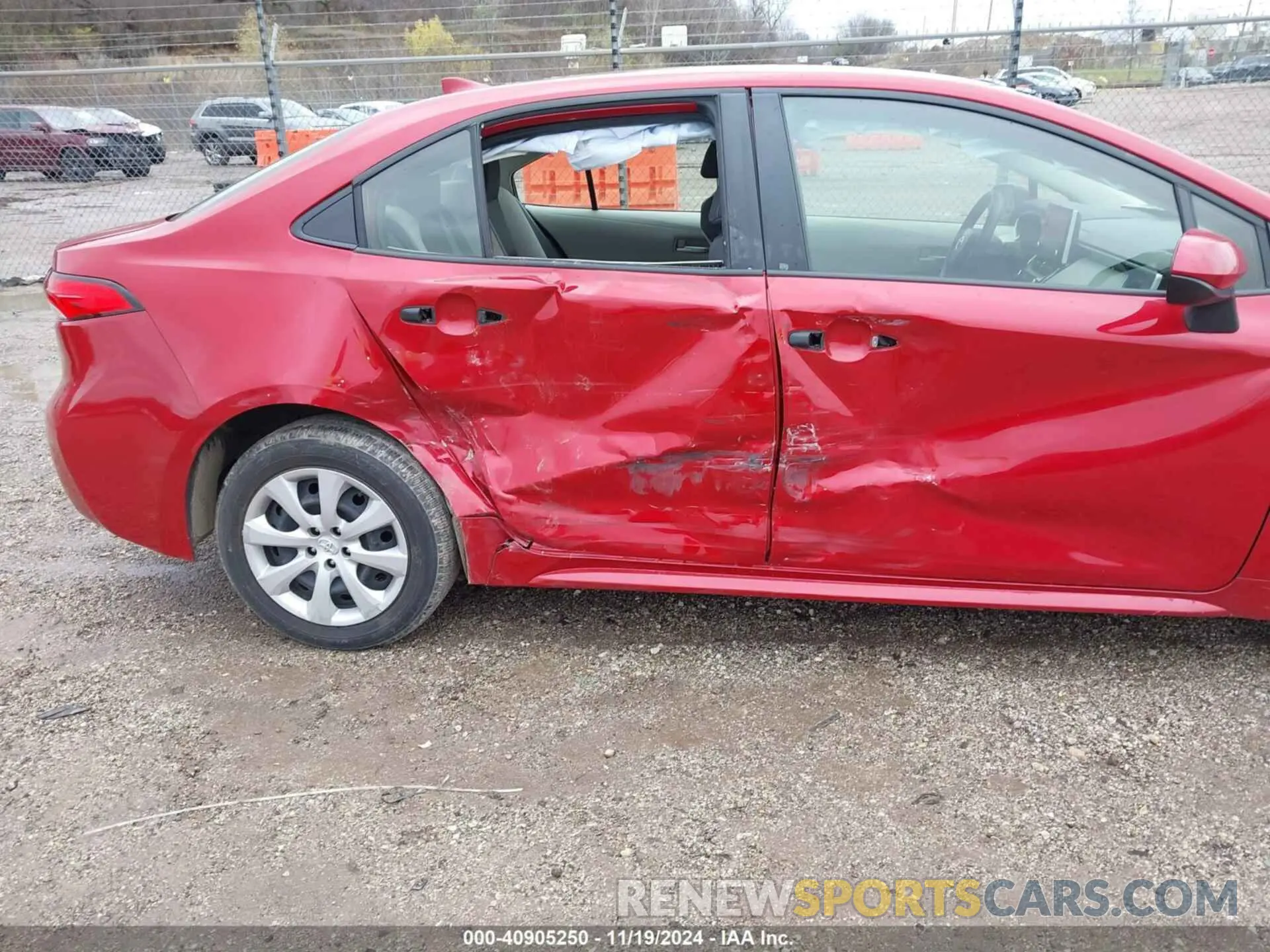 6 fotografías del automóvil dañado JTDEPMAE6MJ117441 TOYOTA COROLLA 2021