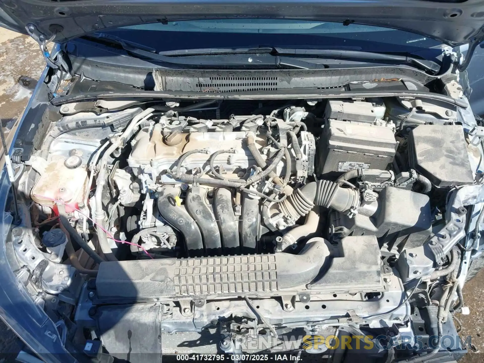 10 fotografías del automóvil dañado JTDEPMAE6MJ117973 TOYOTA COROLLA 2021