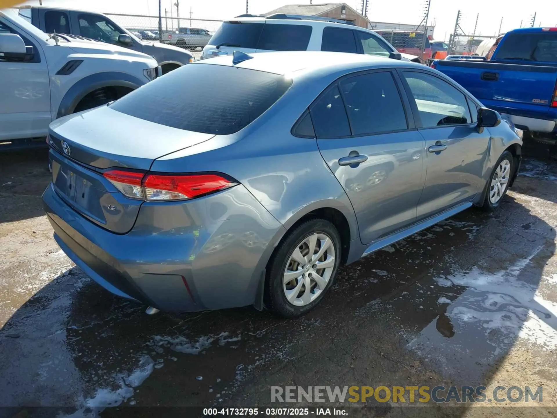 4 fotografías del automóvil dañado JTDEPMAE6MJ117973 TOYOTA COROLLA 2021