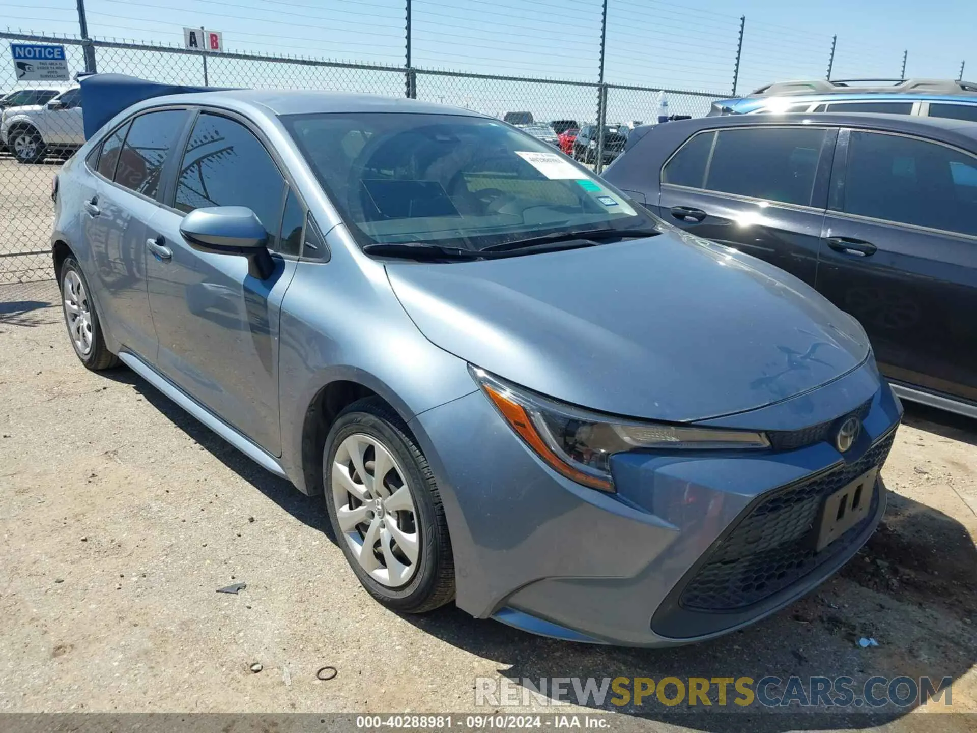 1 fotografías del automóvil dañado JTDEPMAE6MJ118220 TOYOTA COROLLA 2021