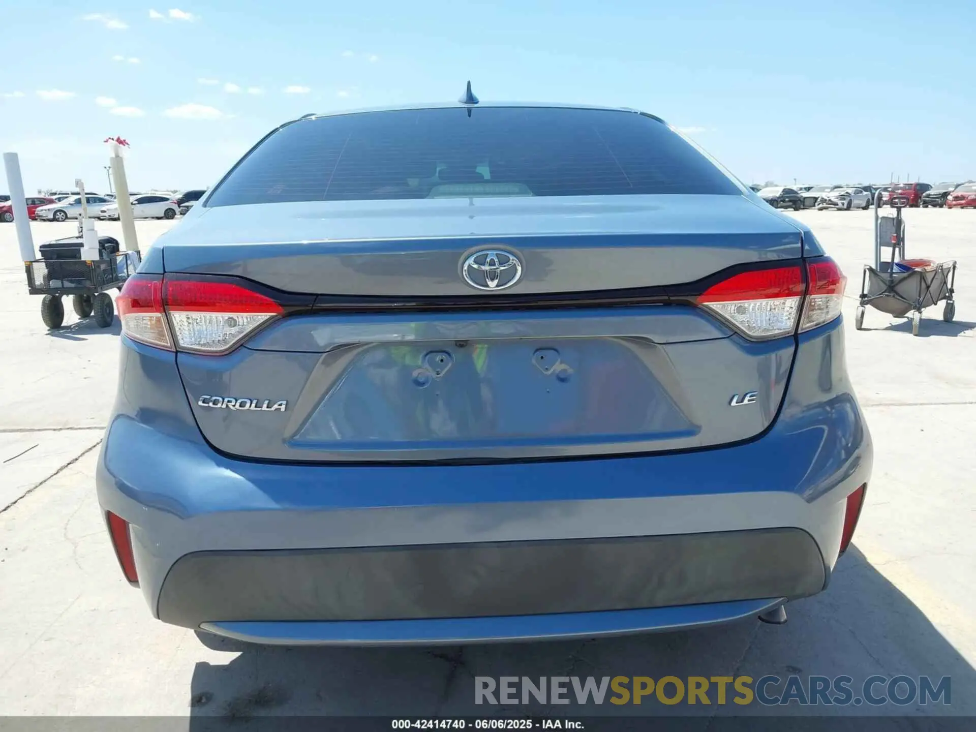 16 fotografías del automóvil dañado JTDEPMAE6MJ124132 TOYOTA COROLLA 2021