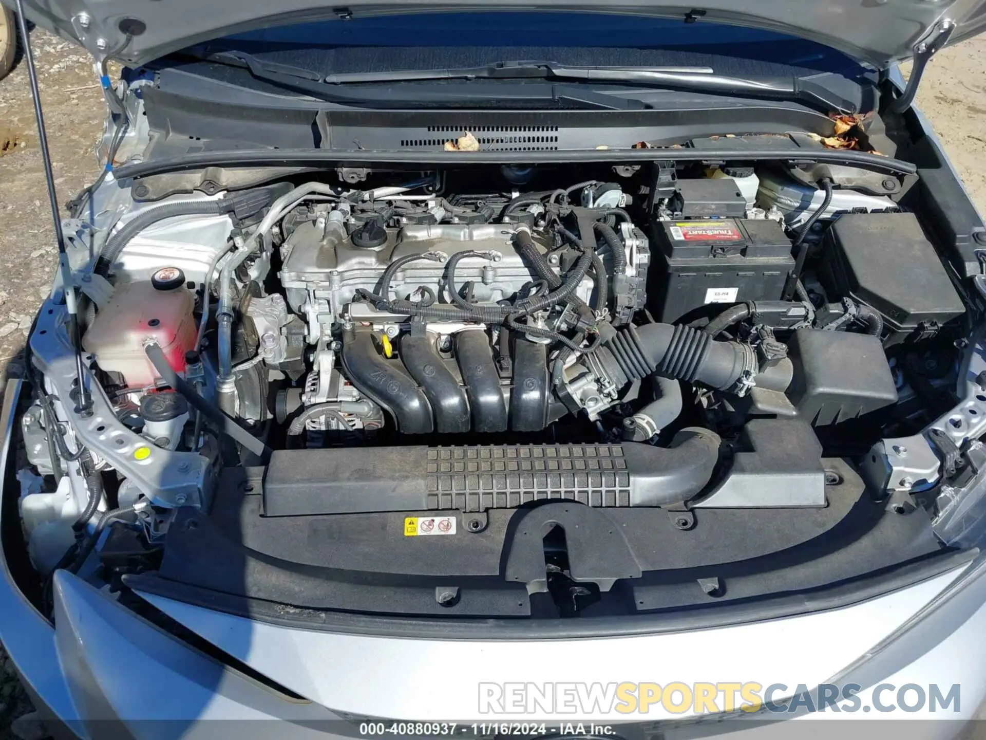 10 fotografías del automóvil dañado JTDEPMAE6MJ131338 TOYOTA COROLLA 2021