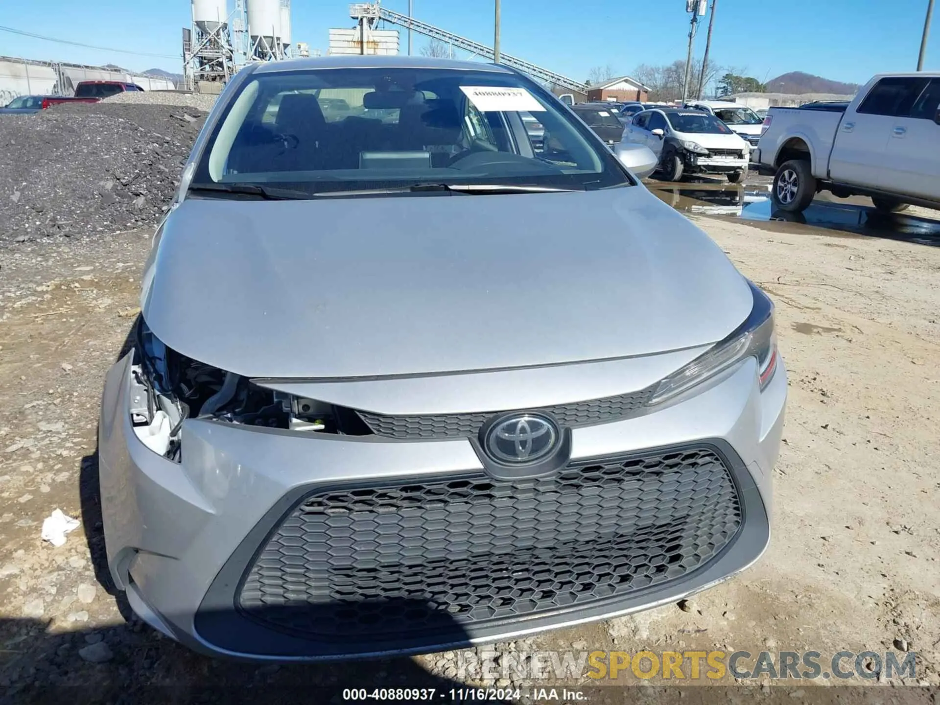 13 fotografías del automóvil dañado JTDEPMAE6MJ131338 TOYOTA COROLLA 2021