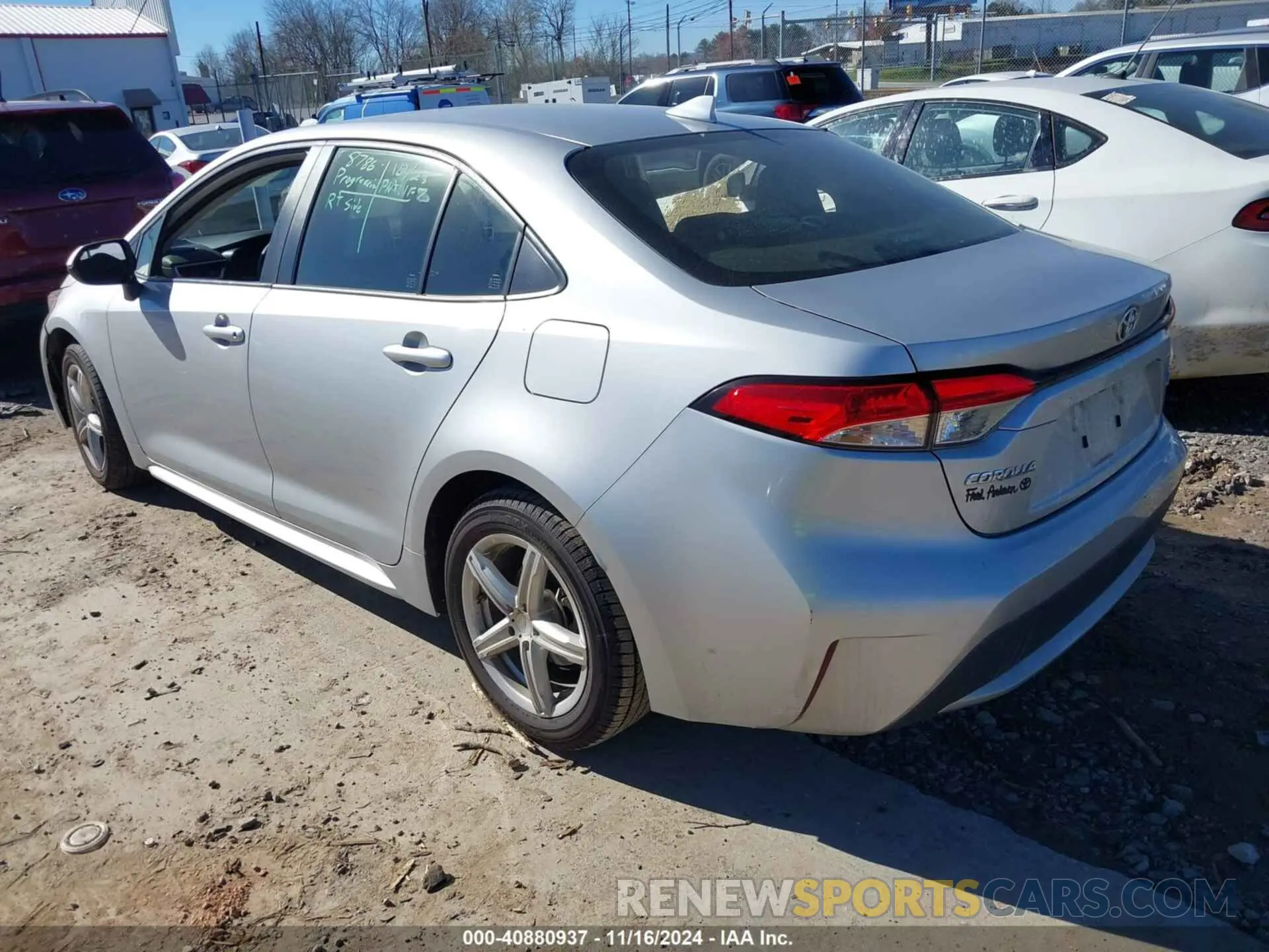 3 fotografías del automóvil dañado JTDEPMAE6MJ131338 TOYOTA COROLLA 2021