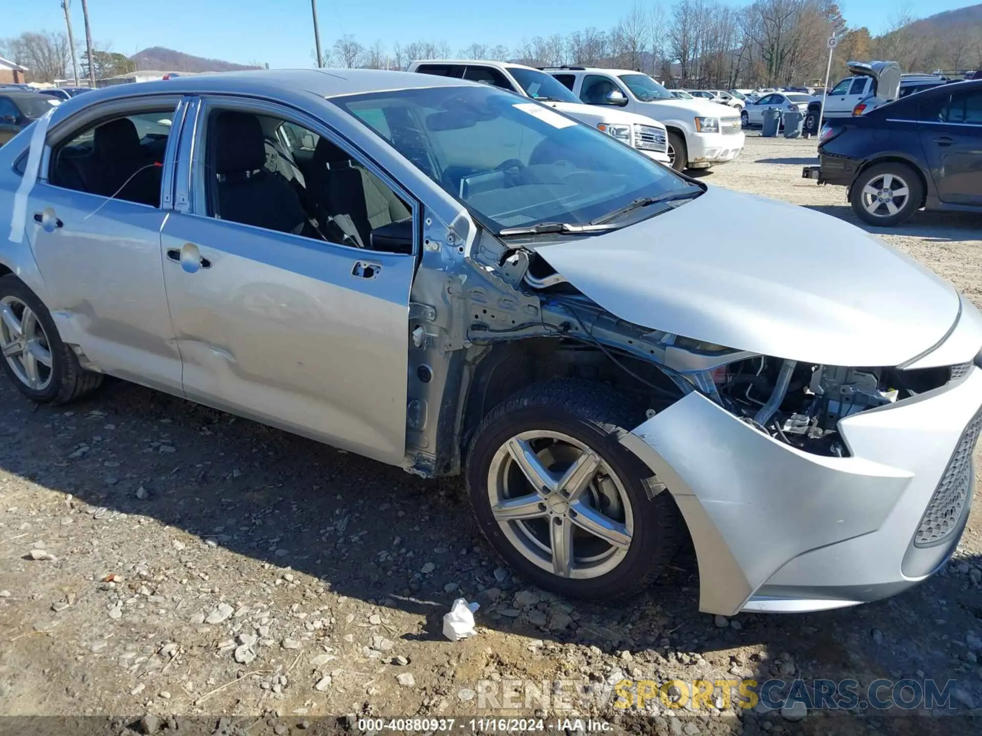 6 fotografías del automóvil dañado JTDEPMAE6MJ131338 TOYOTA COROLLA 2021
