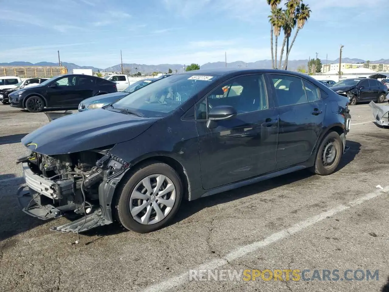 1 fotografías del automóvil dañado JTDEPMAE6MJ131534 TOYOTA COROLLA 2021