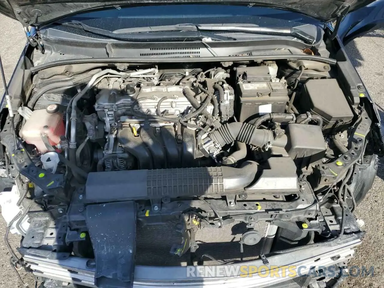11 fotografías del automóvil dañado JTDEPMAE6MJ131534 TOYOTA COROLLA 2021