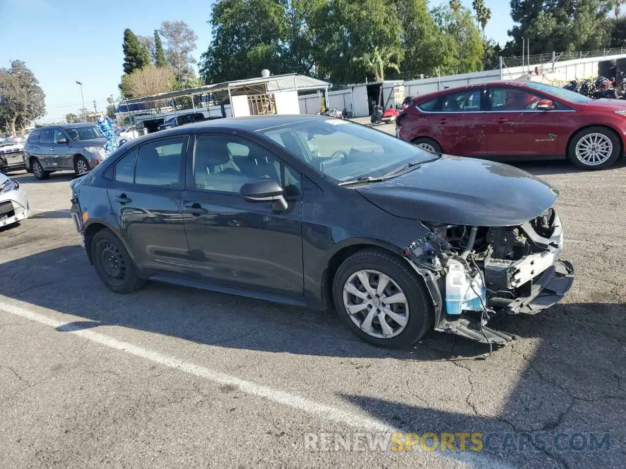 4 fotografías del automóvil dañado JTDEPMAE6MJ131534 TOYOTA COROLLA 2021