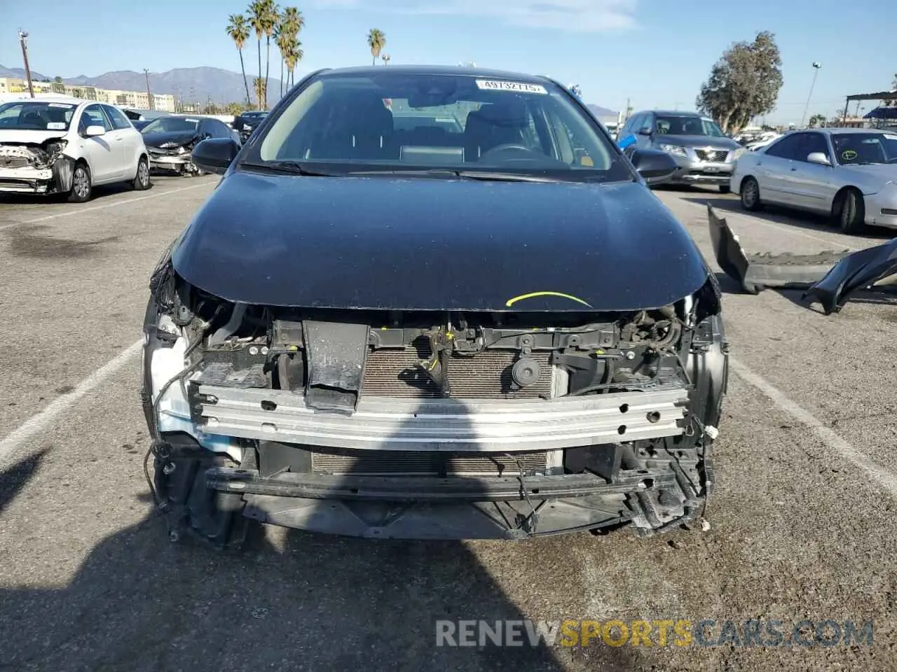 5 fotografías del automóvil dañado JTDEPMAE6MJ131534 TOYOTA COROLLA 2021
