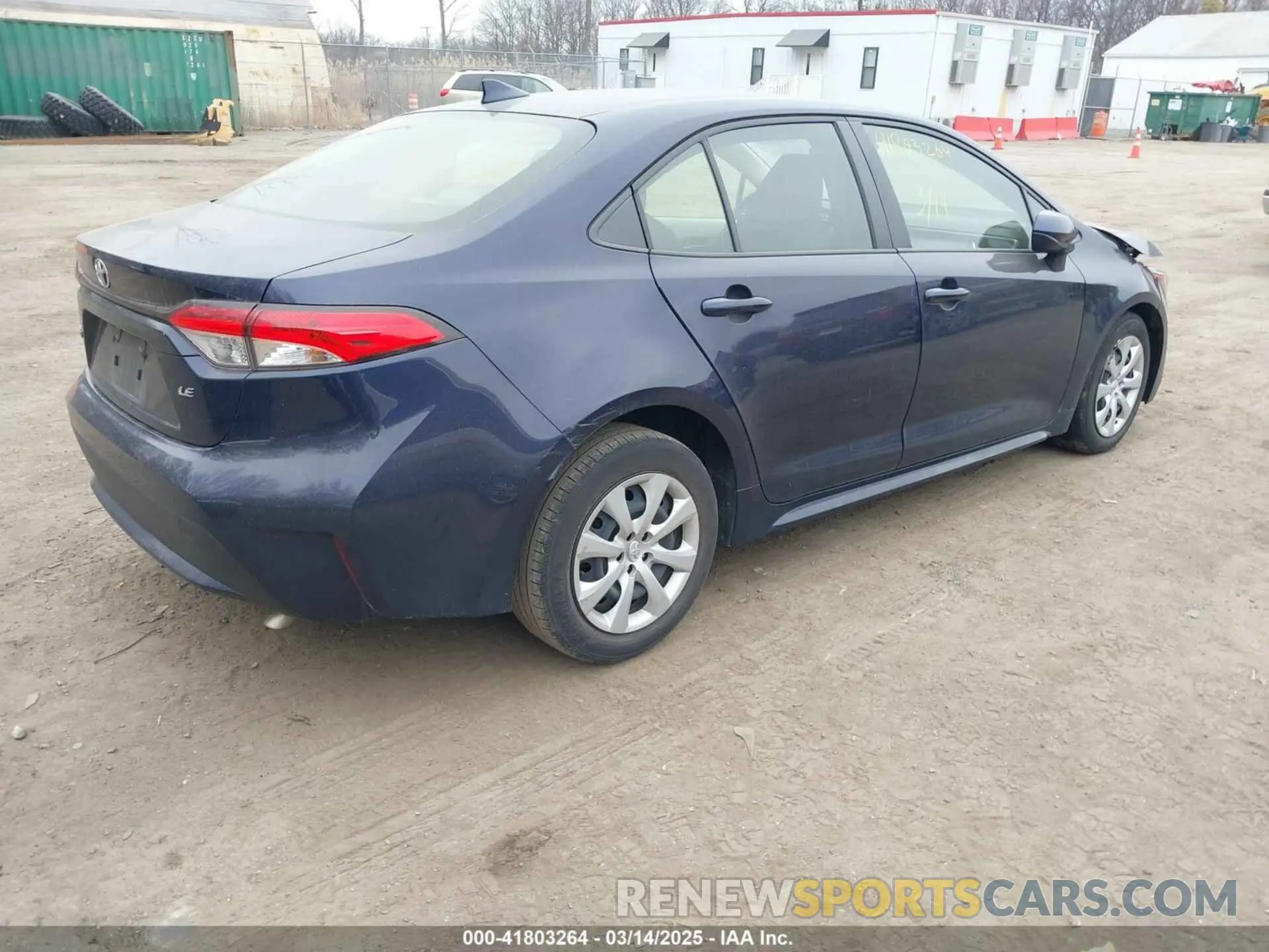 4 fotografías del automóvil dañado JTDEPMAE6MJ132652 TOYOTA COROLLA 2021