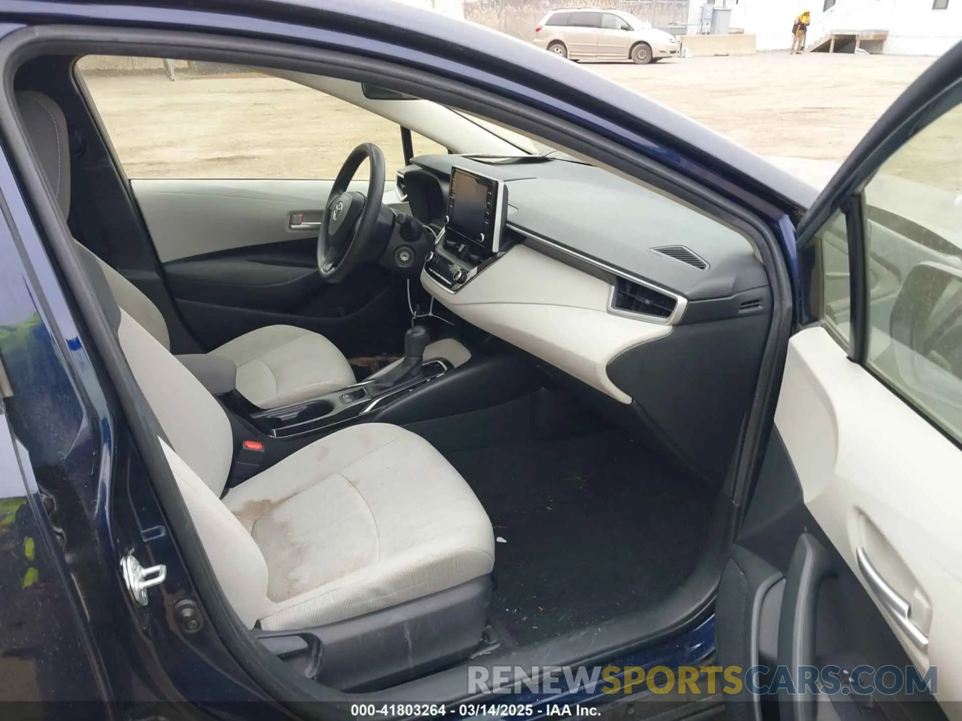 5 fotografías del automóvil dañado JTDEPMAE6MJ132652 TOYOTA COROLLA 2021