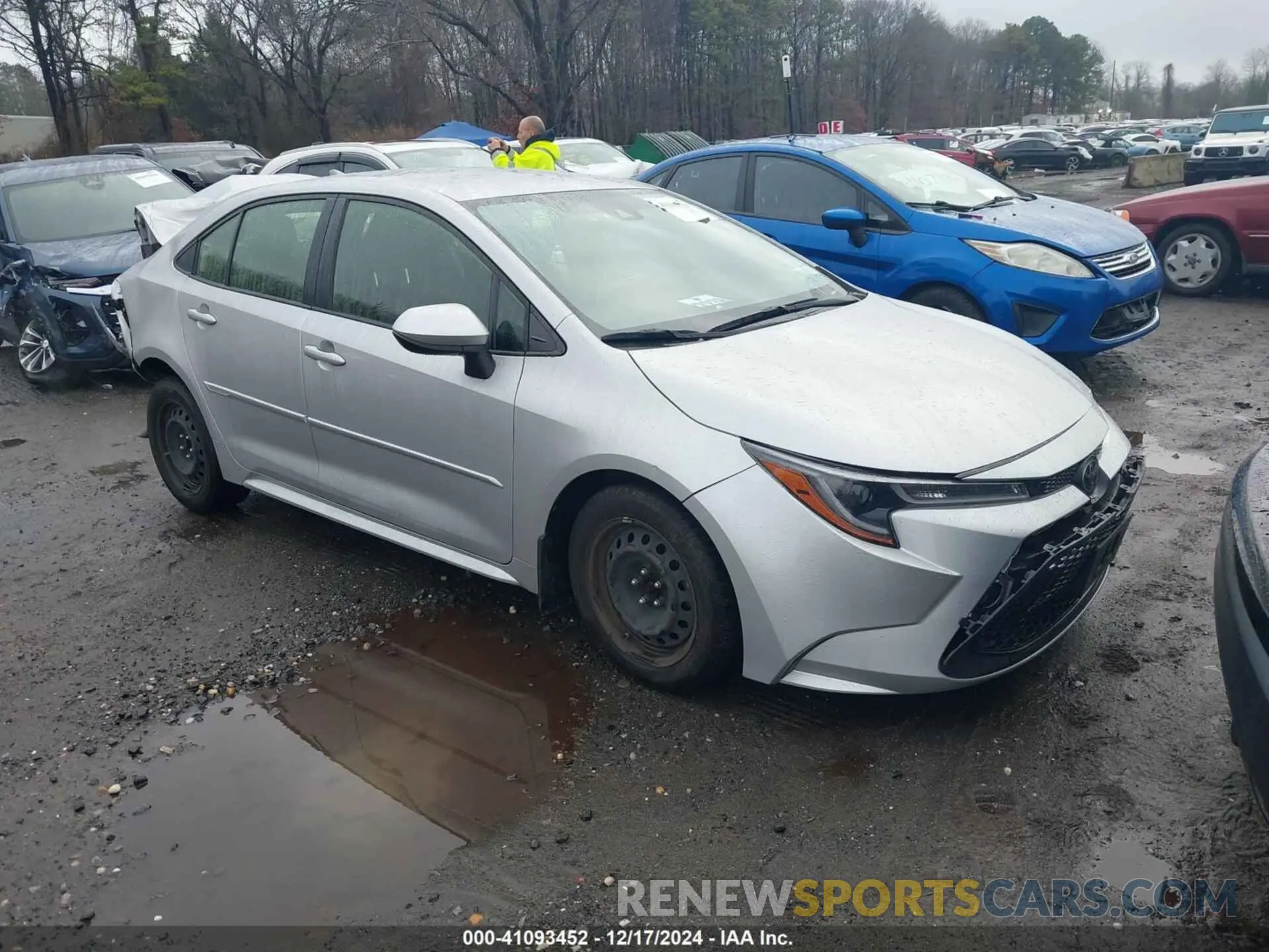 1 fotografías del automóvil dañado JTDEPMAE6MJ132666 TOYOTA COROLLA 2021