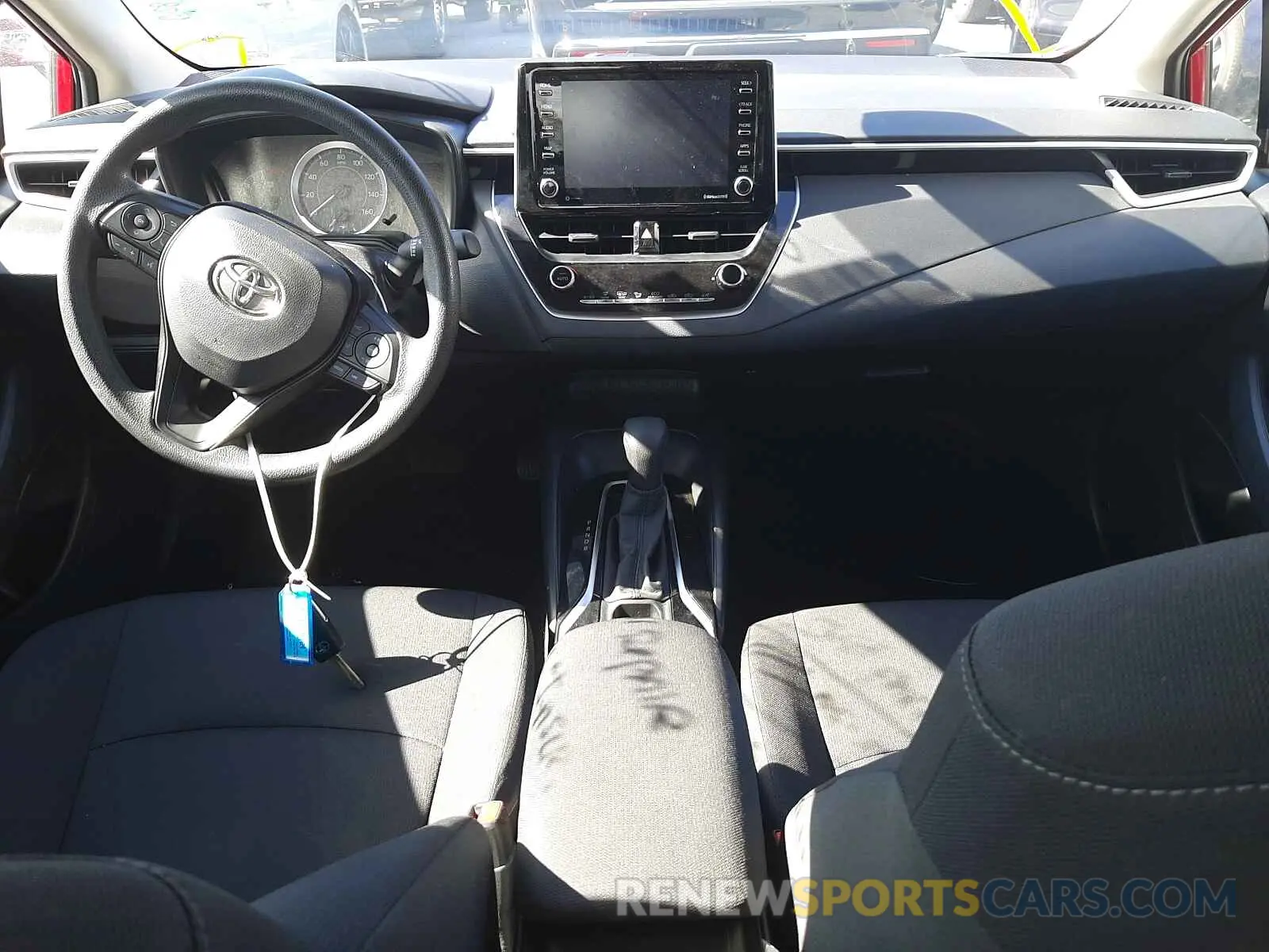 9 fotografías del automóvil dañado JTDEPMAE6MJ132697 TOYOTA COROLLA 2021