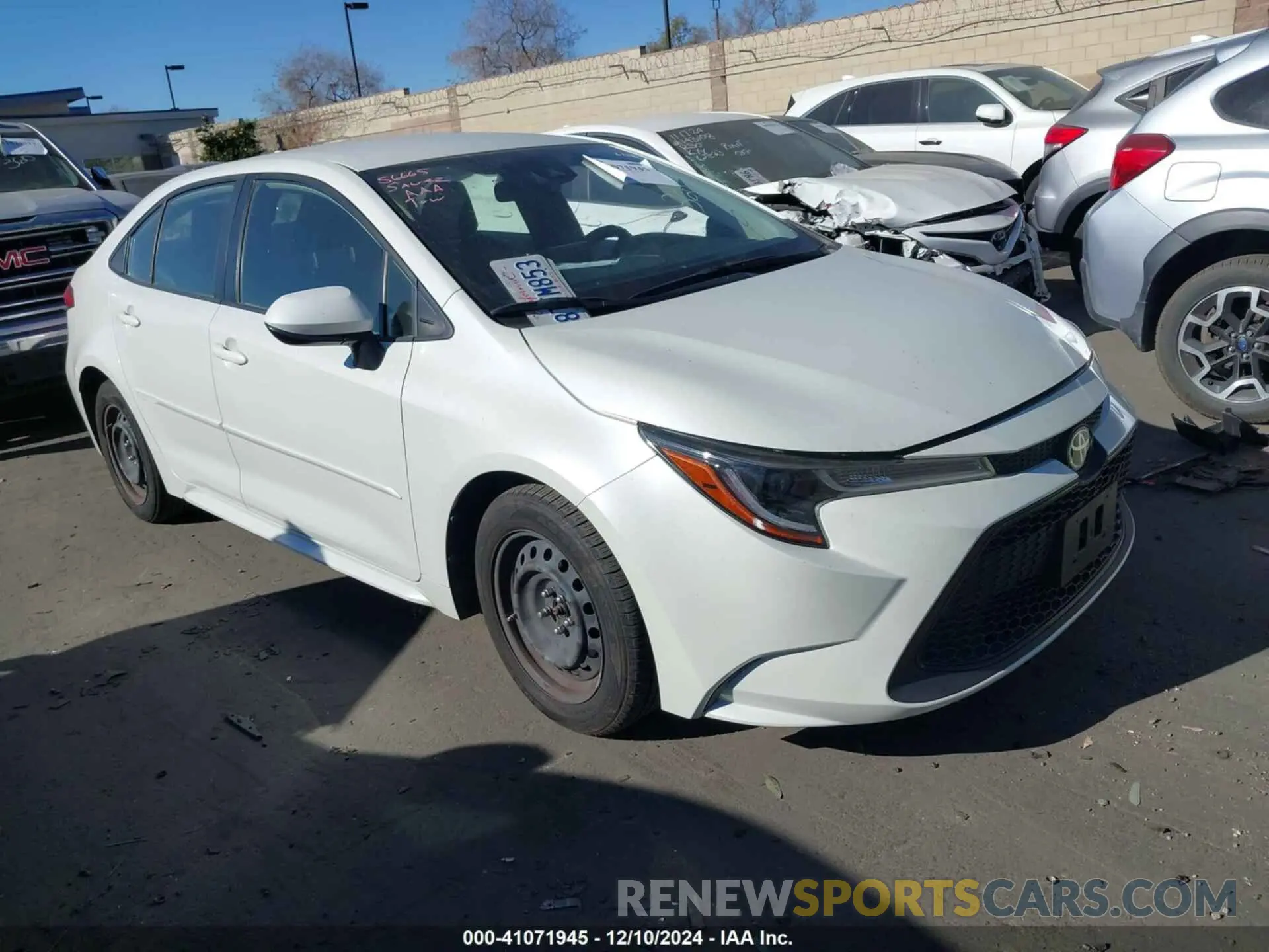 1 fotografías del automóvil dañado JTDEPMAE6MJ135180 TOYOTA COROLLA 2021