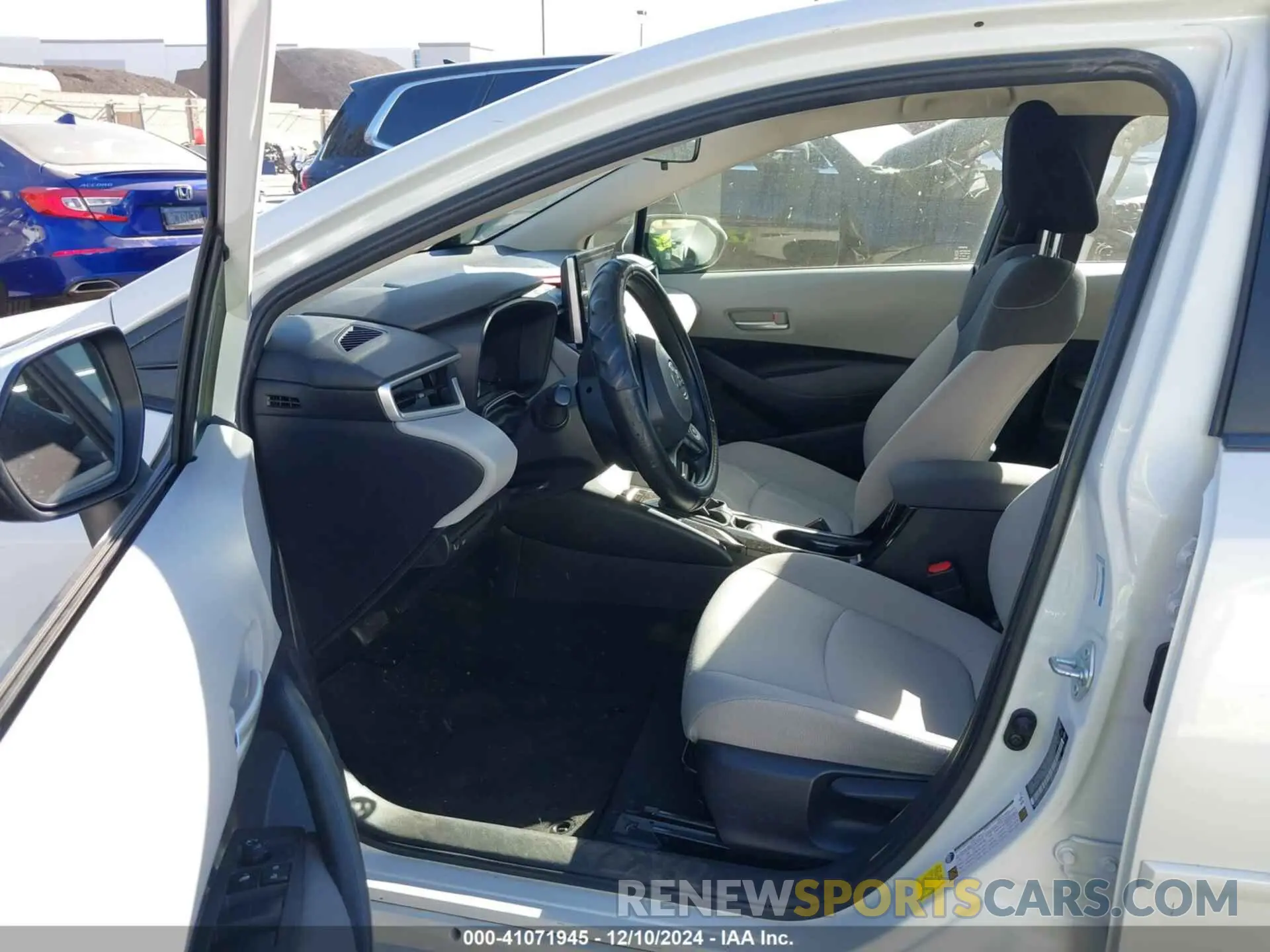 5 fotografías del automóvil dañado JTDEPMAE6MJ135180 TOYOTA COROLLA 2021