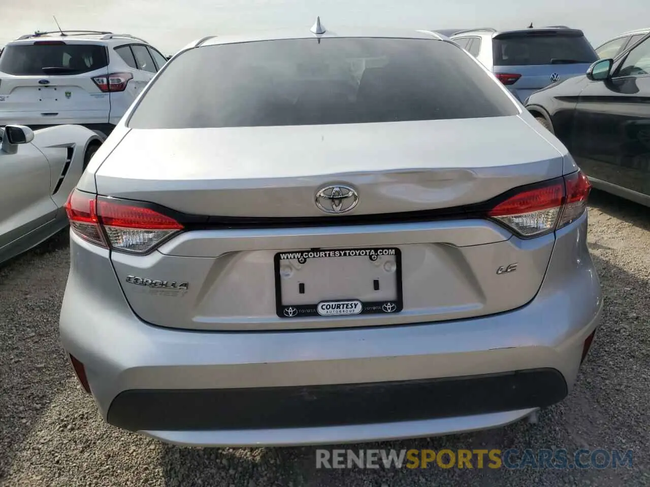 6 fotografías del automóvil dañado JTDEPMAE6MJ140802 TOYOTA COROLLA 2021