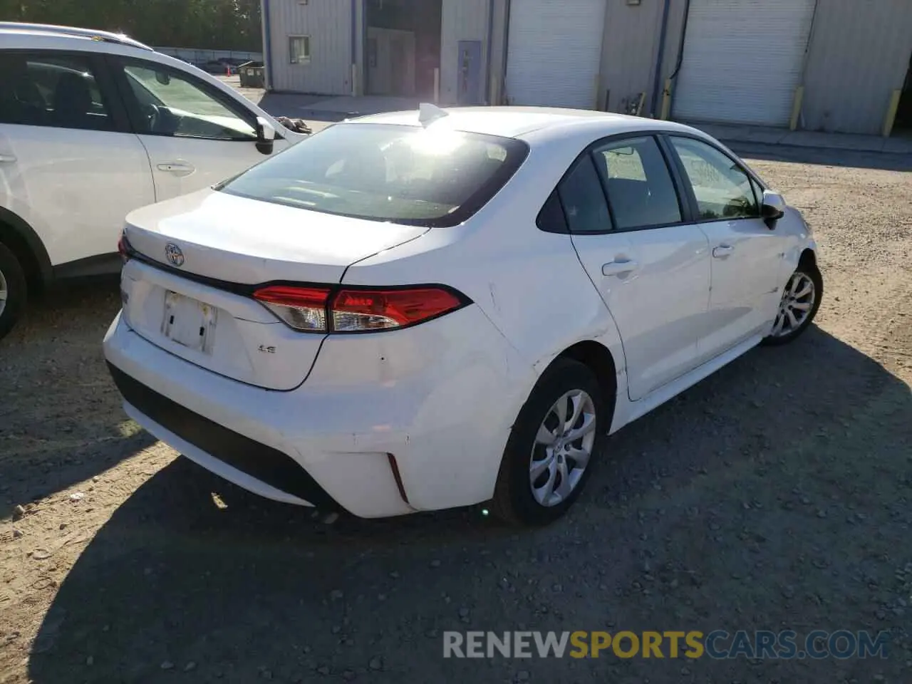 4 fotografías del automóvil dañado JTDEPMAE6MJ144610 TOYOTA COROLLA 2021