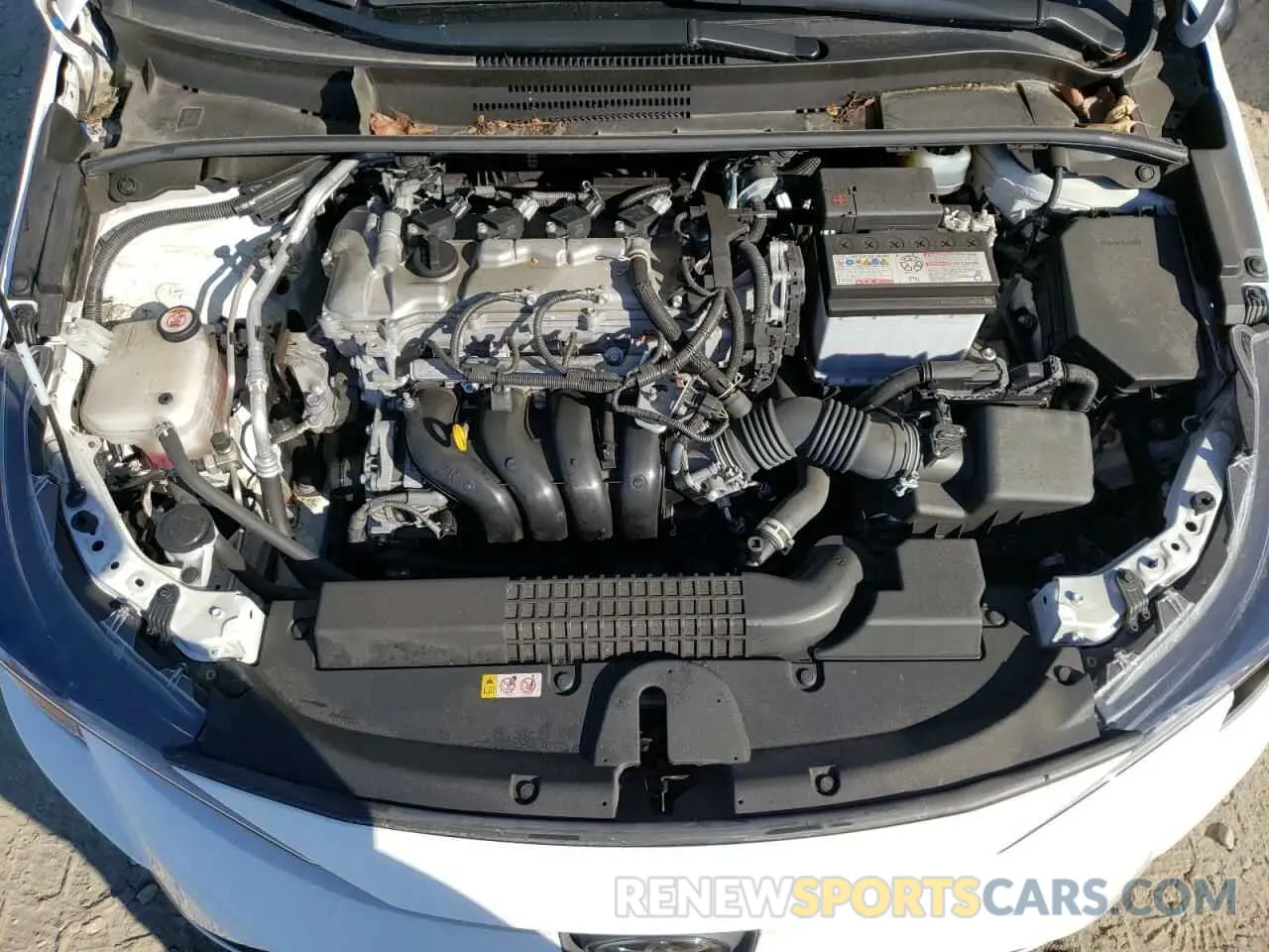 7 fotografías del automóvil dañado JTDEPMAE6MJ144610 TOYOTA COROLLA 2021