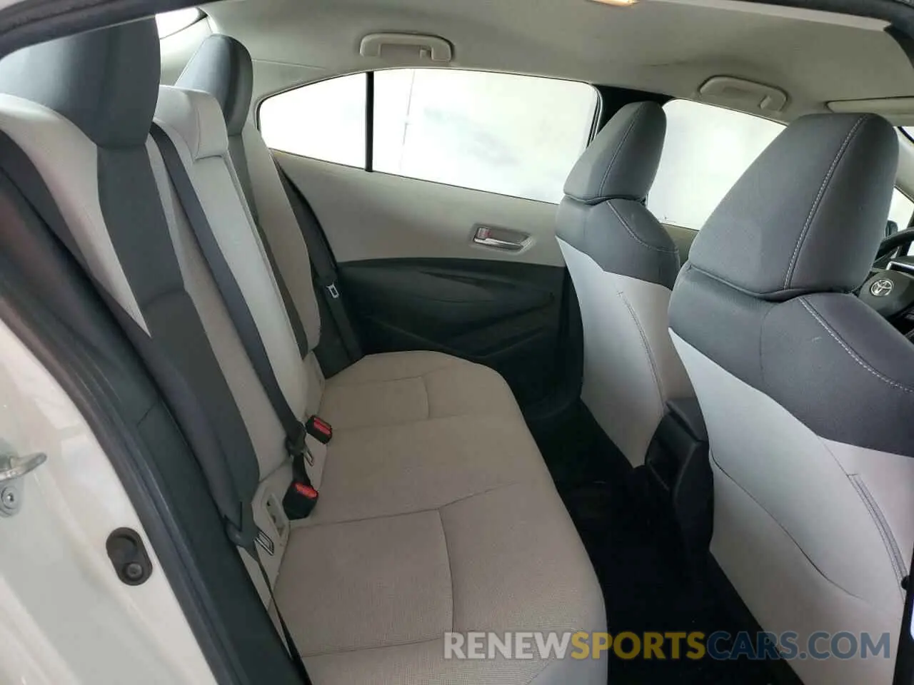 10 fotografías del automóvil dañado JTDEPMAE6MJ147684 TOYOTA COROLLA 2021
