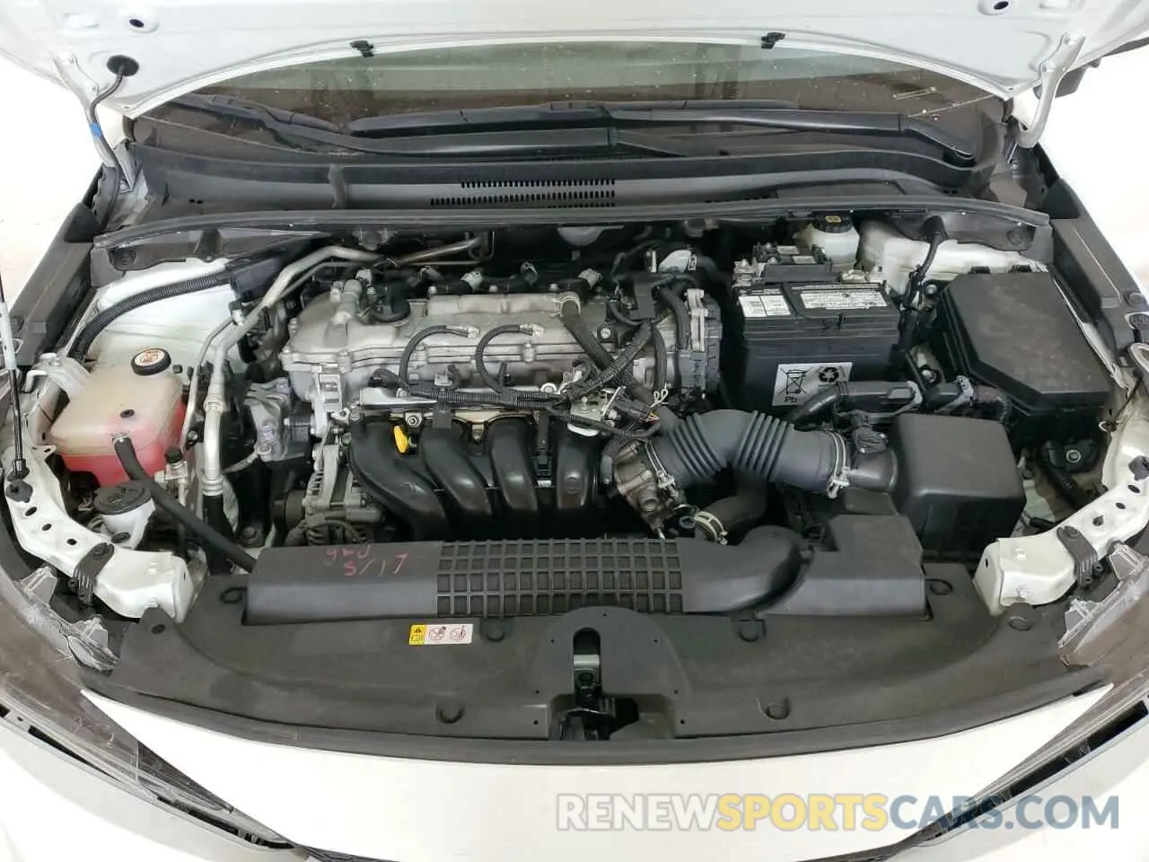 11 fotografías del automóvil dañado JTDEPMAE6MJ147684 TOYOTA COROLLA 2021