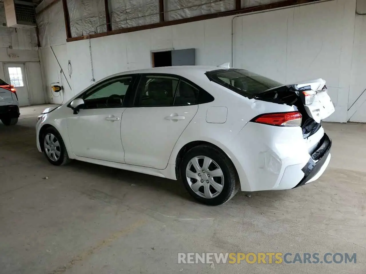 2 fotografías del automóvil dañado JTDEPMAE6MJ147684 TOYOTA COROLLA 2021